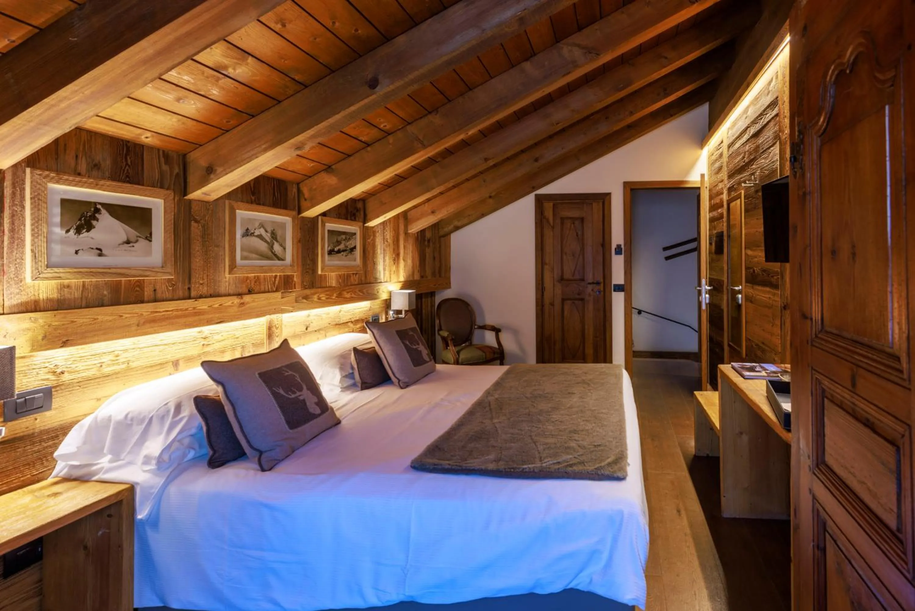 Bed in L'Abri des Amis