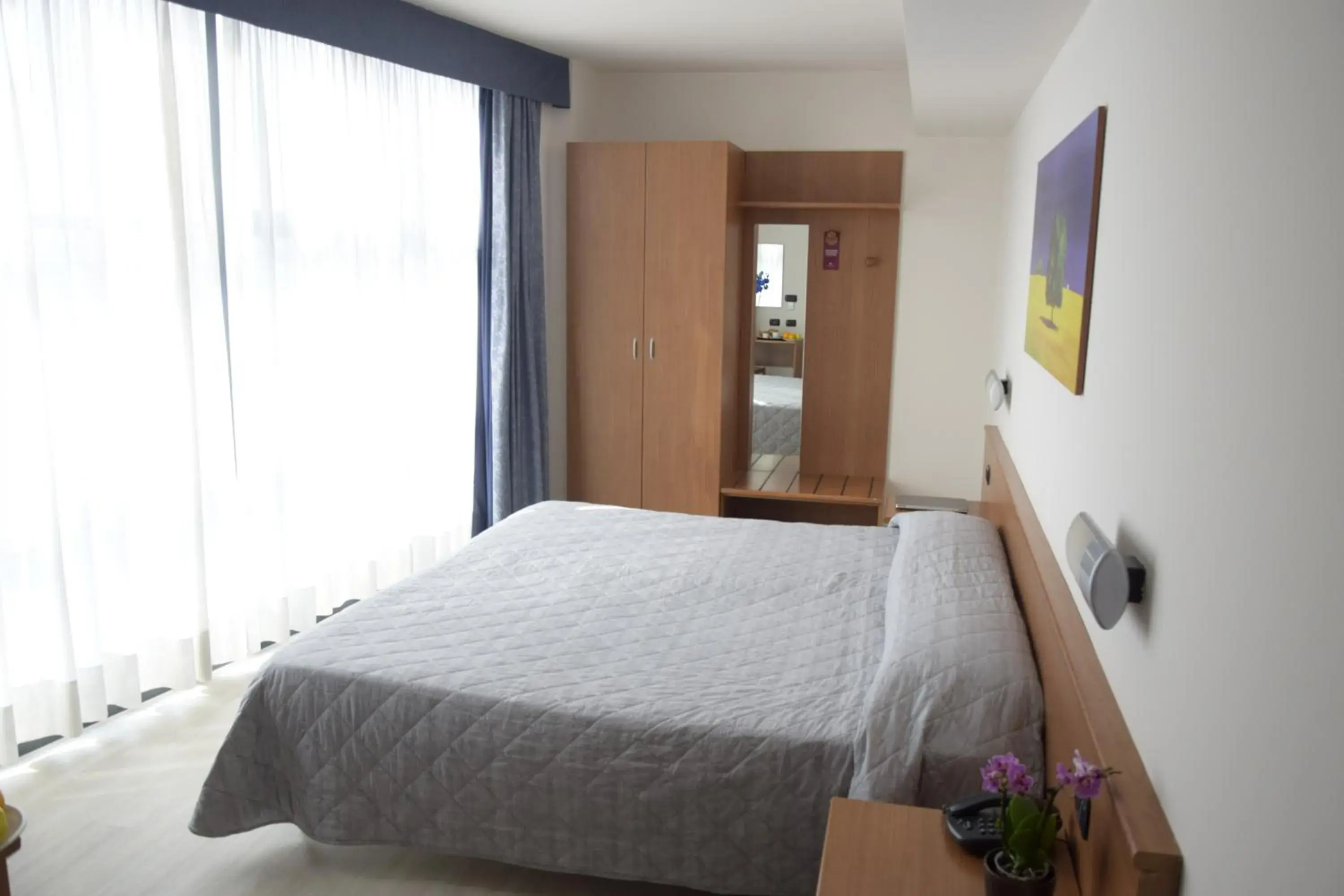 Bed in Hotel Gallia Bed in Hotel Gallia