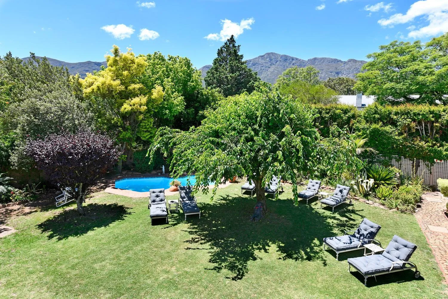 Natural landscape in The Coach House
