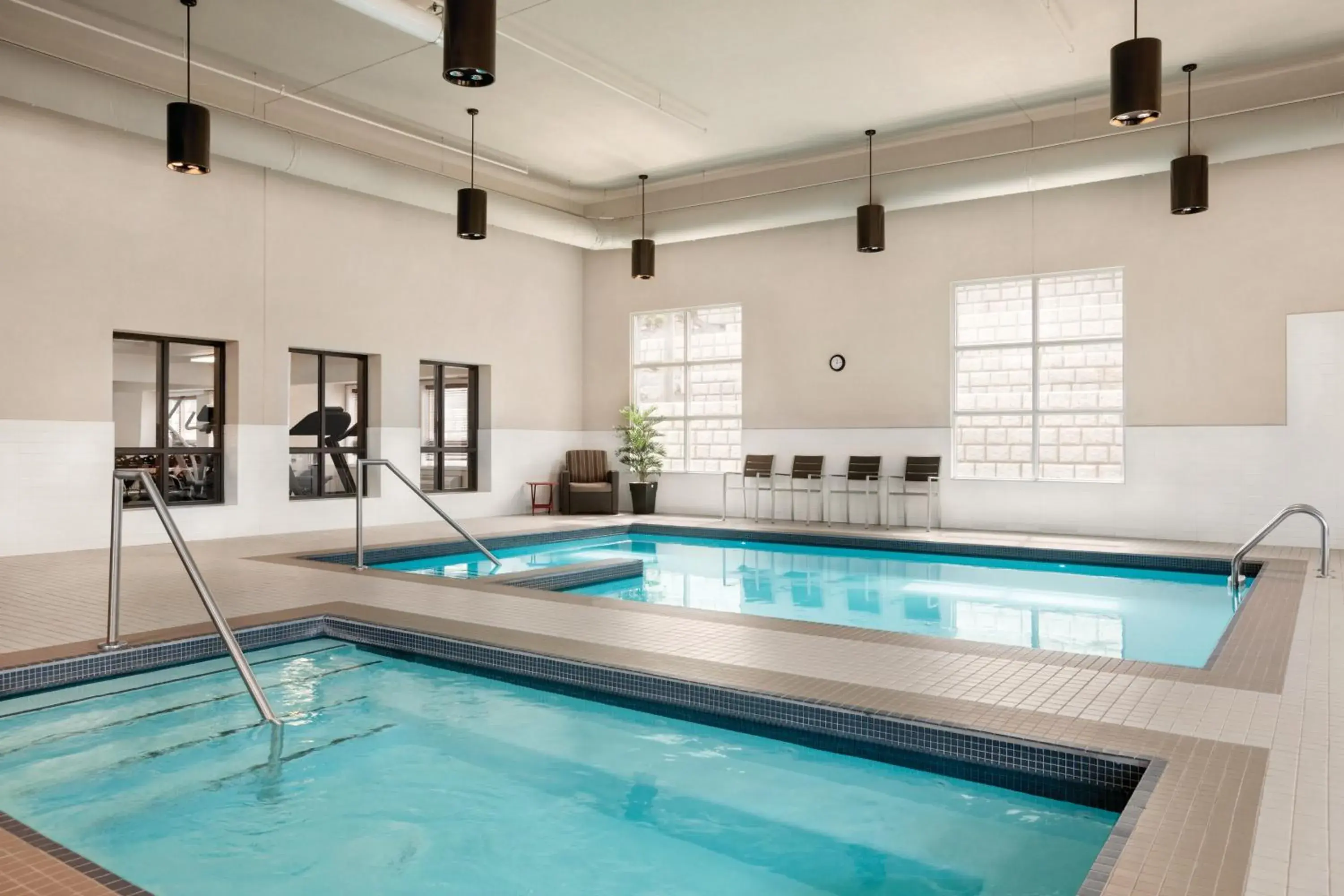 Swimming pool in Microtel Inn & Suites by Wyndham Val-d Or Swimming pool in Microtel Inn & Suites by Wyndham Val-d Or