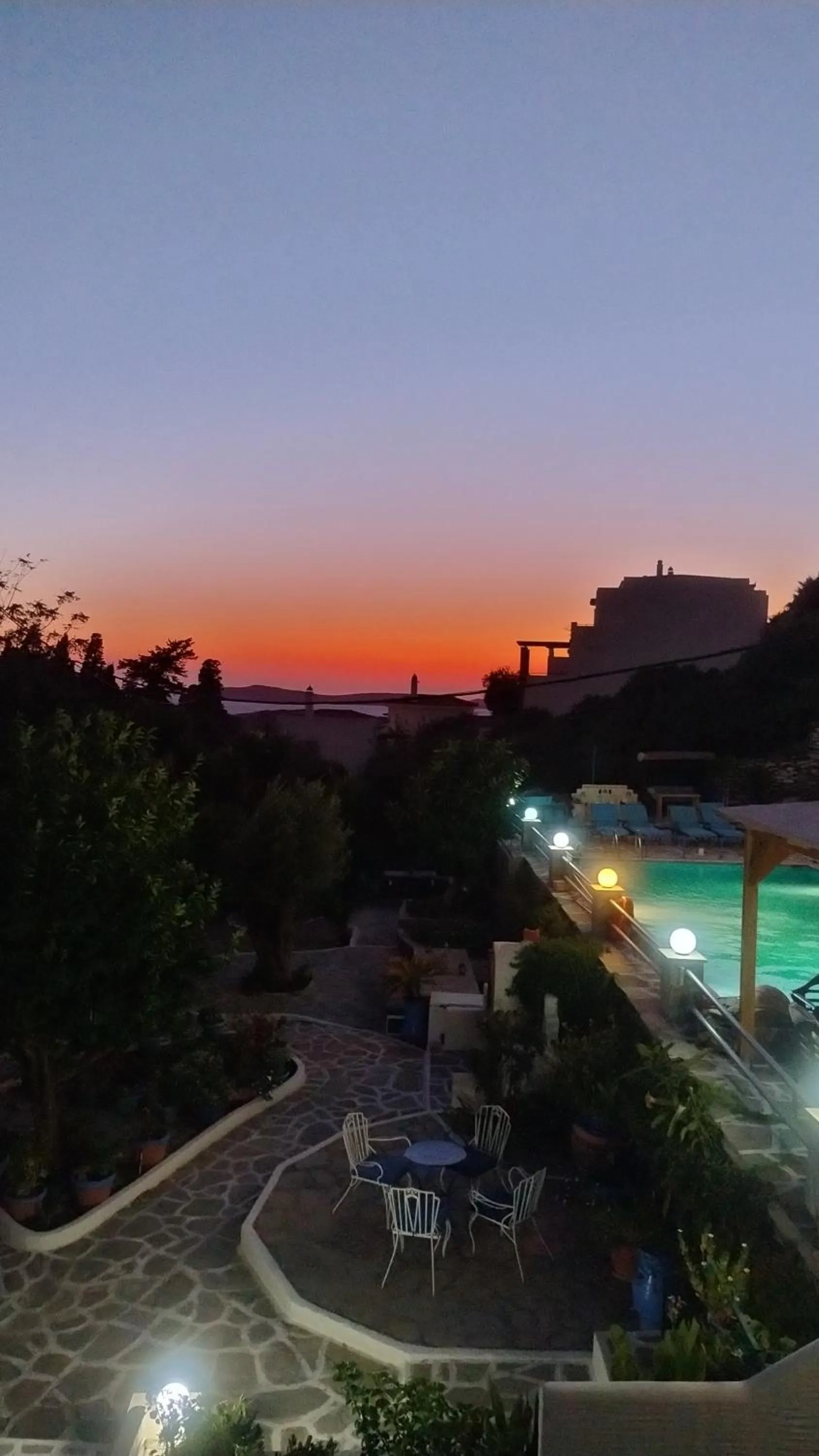 Natural landscape in Villa Rena