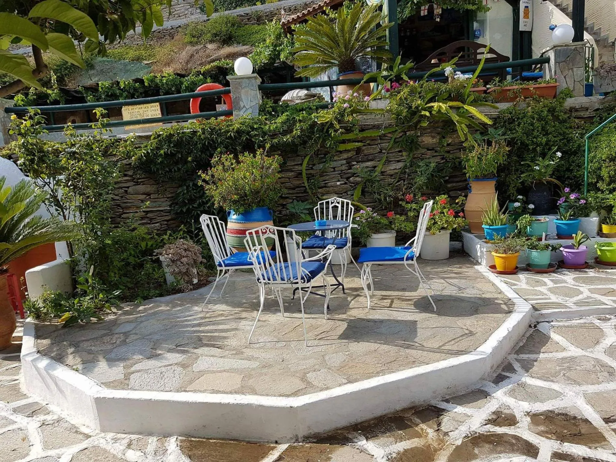 Patio in Villa Rena