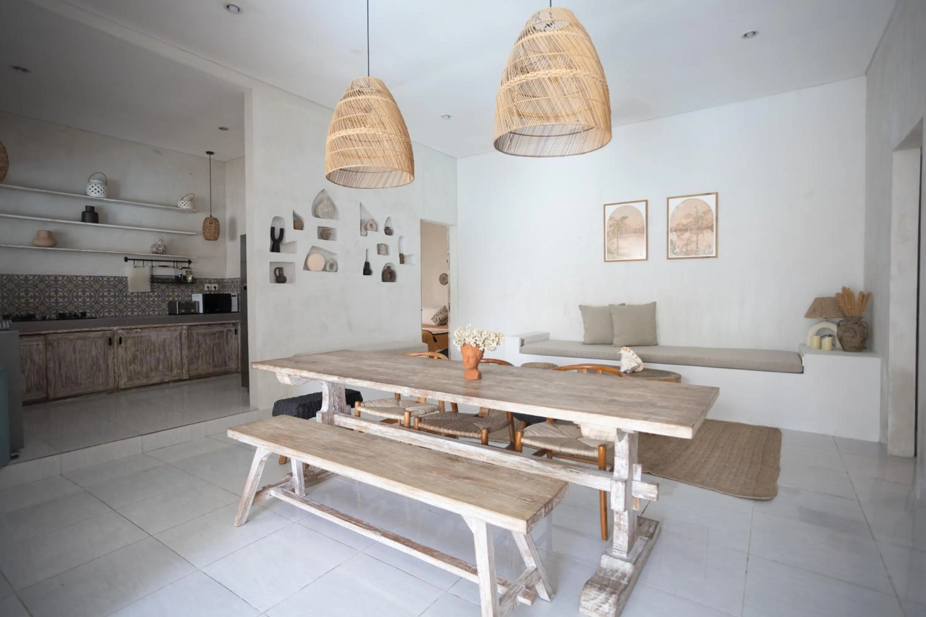 Kitchen or kitchenette in Gypsy Moon Bali