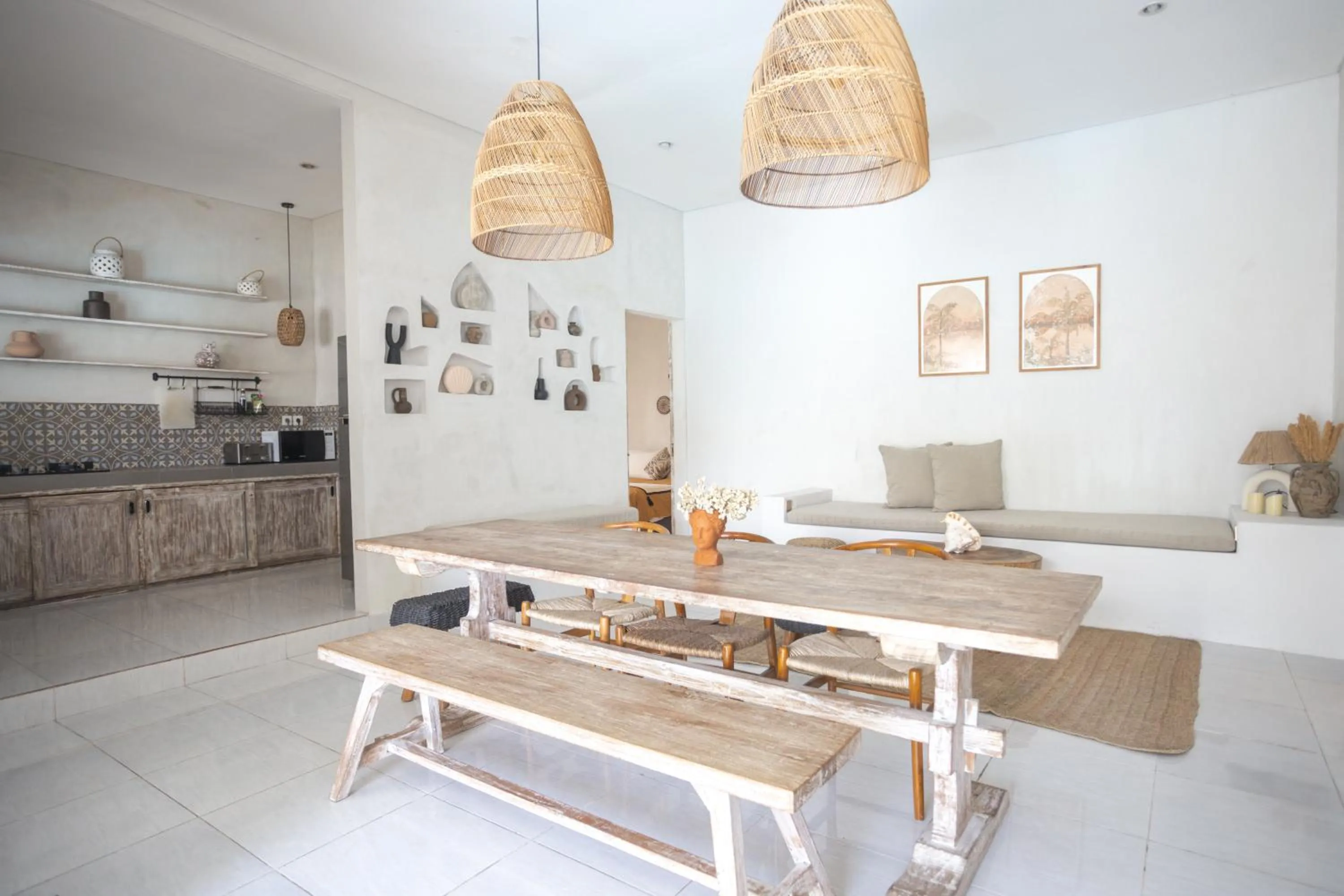 Kitchen or kitchenette in Gypsy Moon Bali