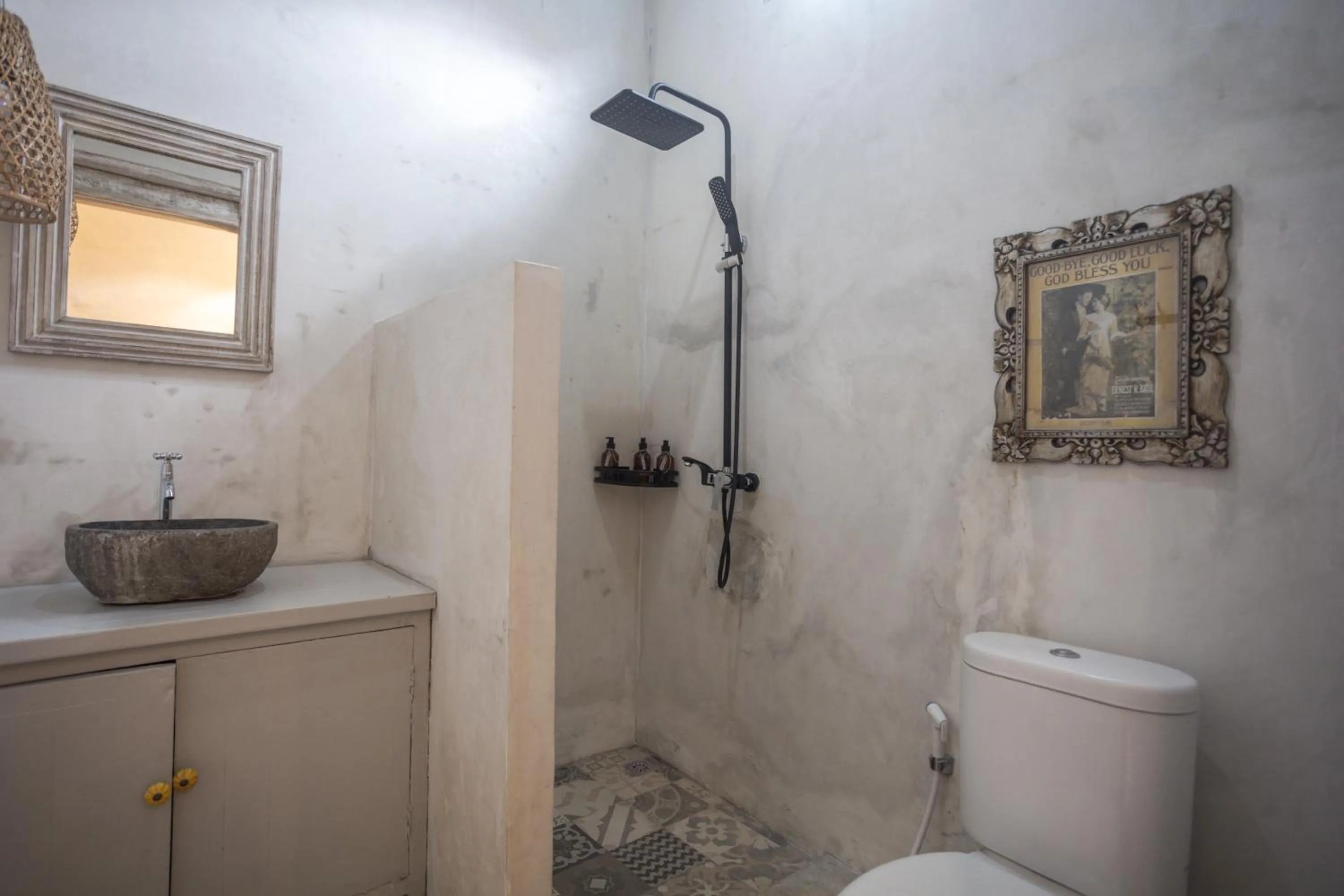 Shower in Gypsy Moon Bali