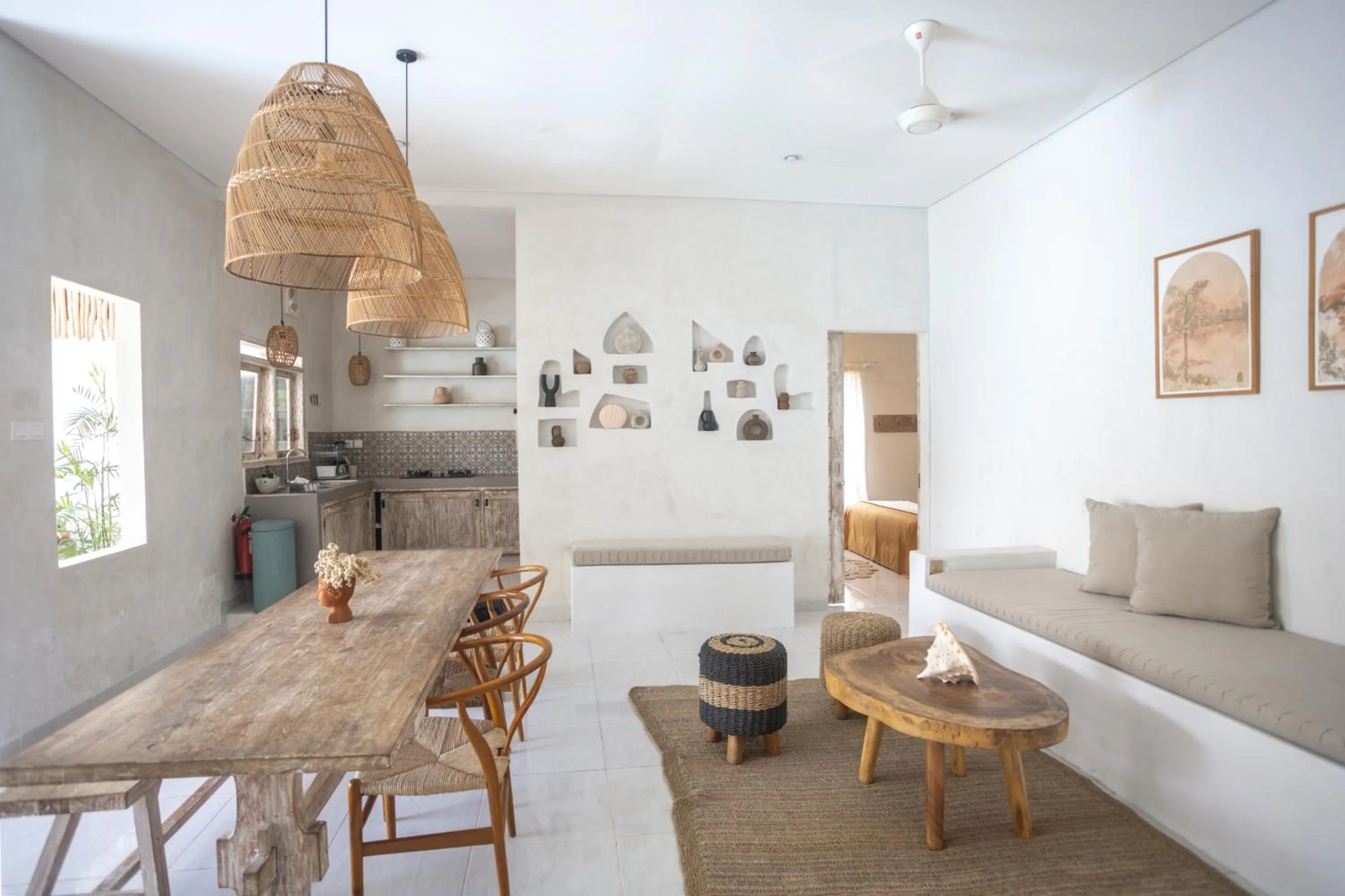 Kitchen or kitchenette in Gypsy Moon Bali