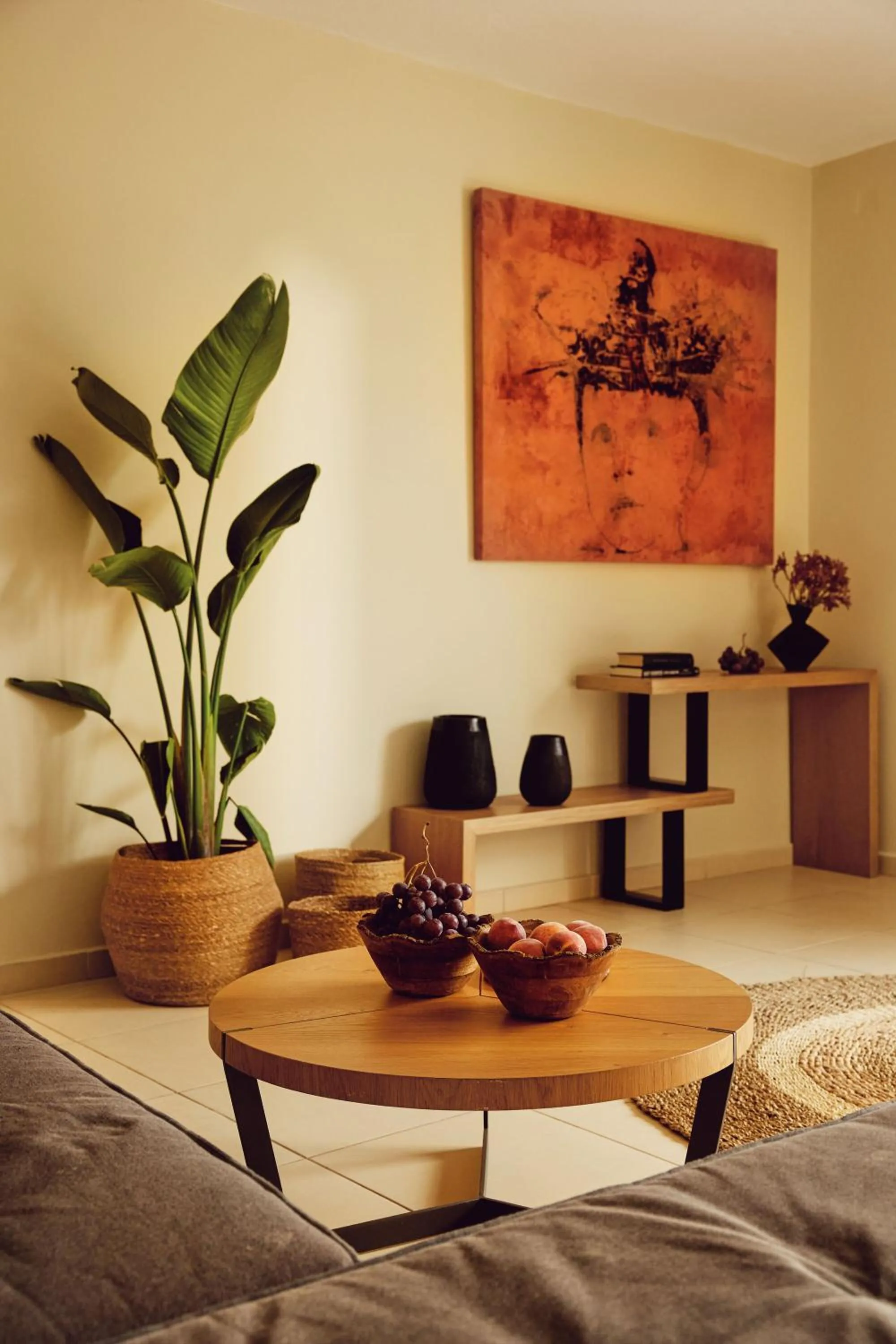 Seating area in Agali Hotel Paxos