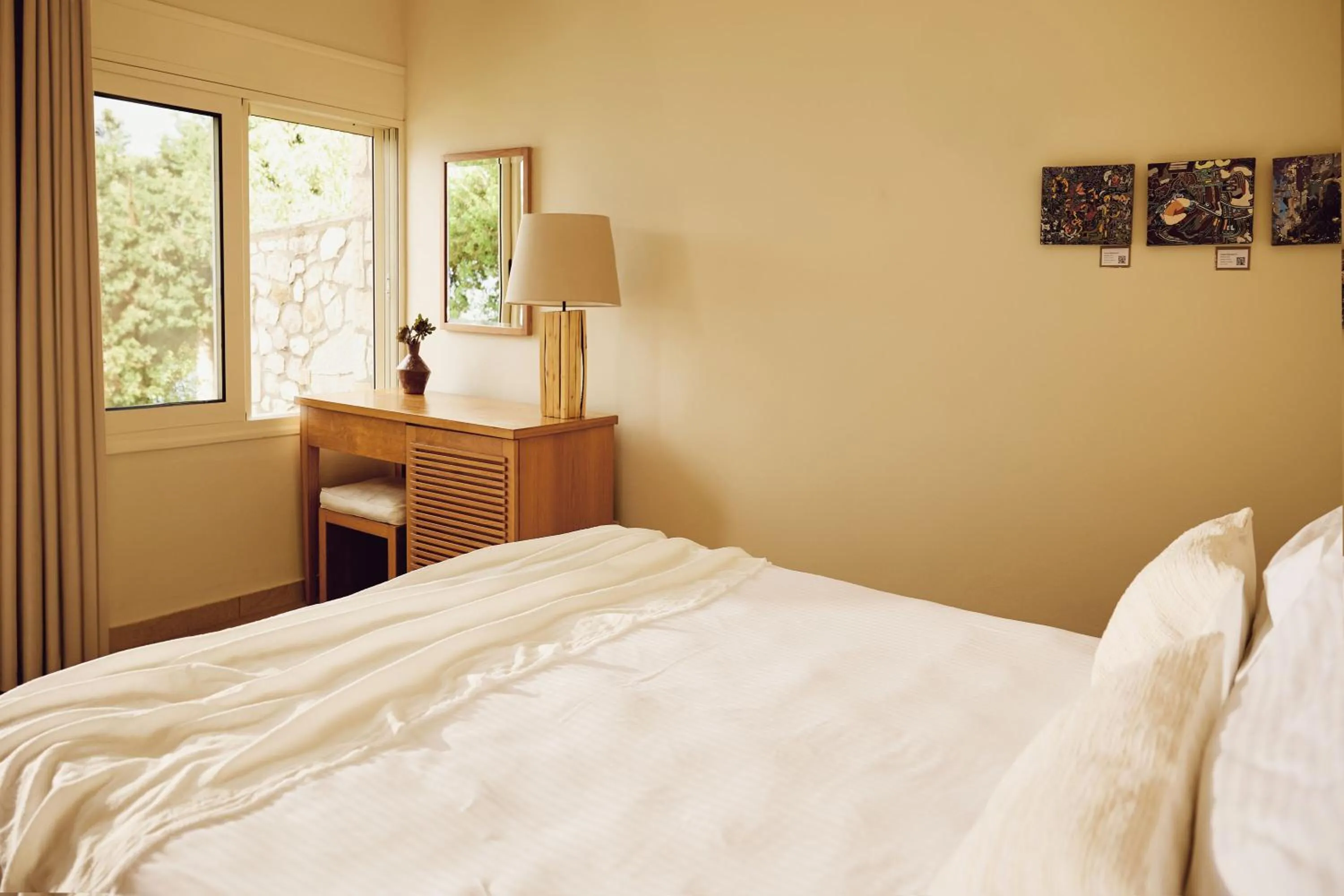 Sea view, Bed in Agali Hotel Paxos