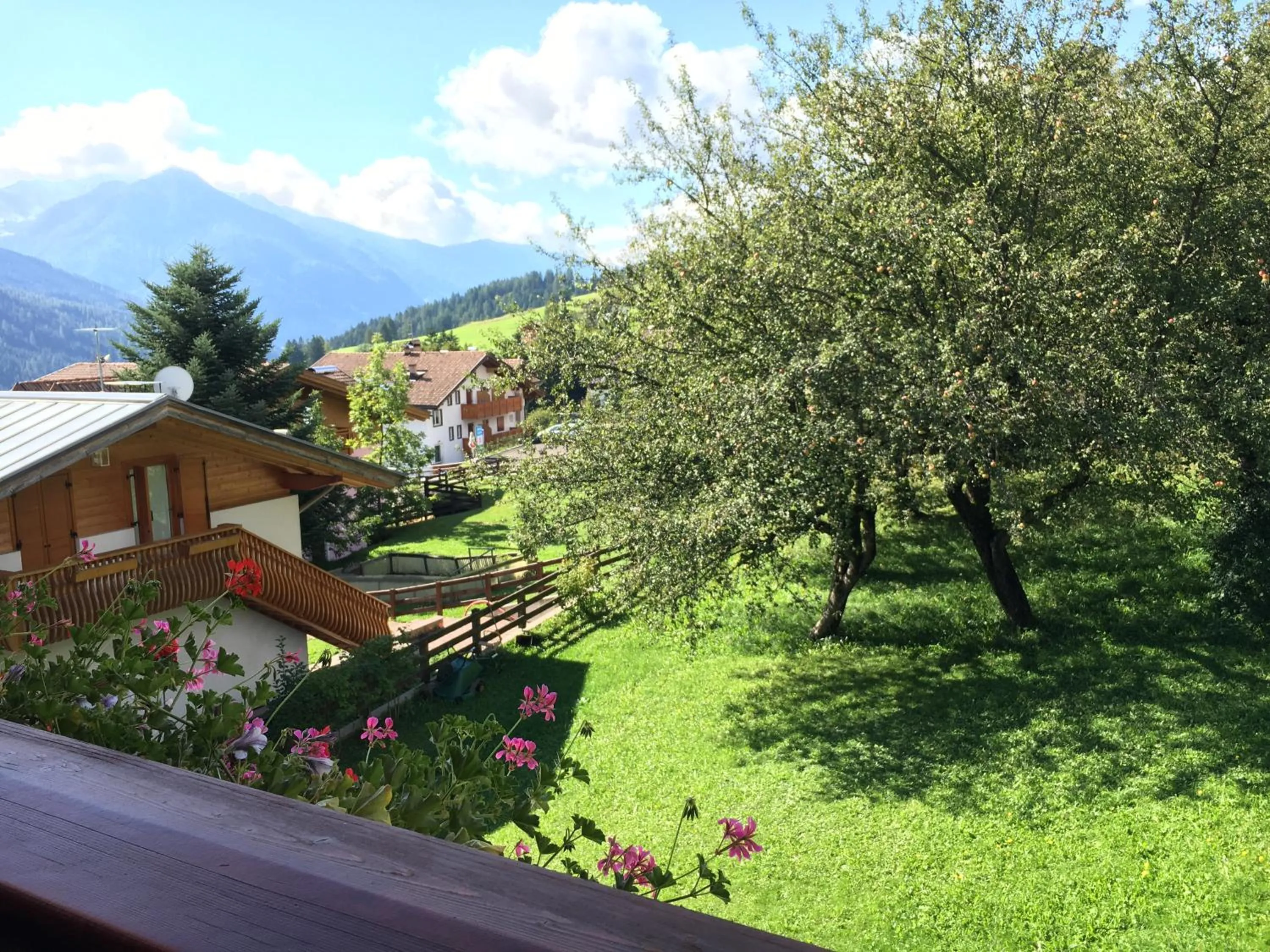 Garden view in Garni Enrosadira