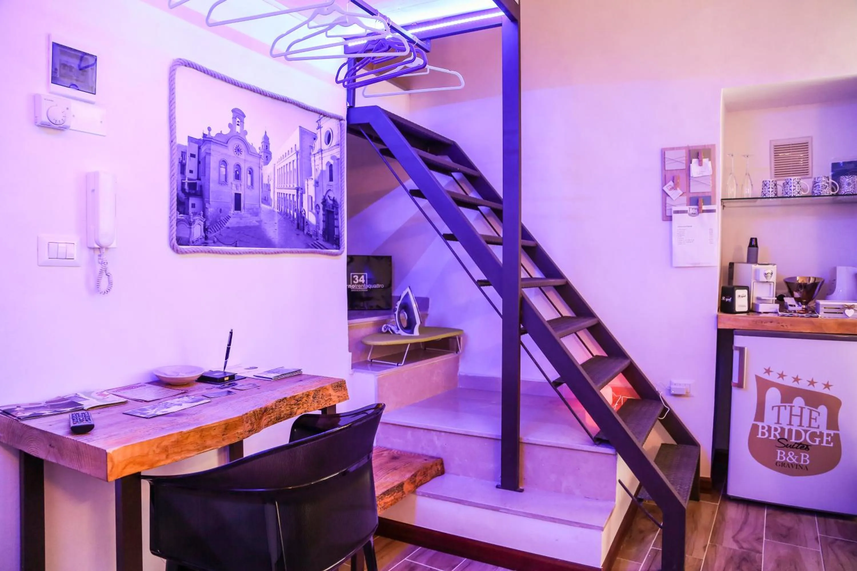 Photo of the whole room in The Bridge Suites