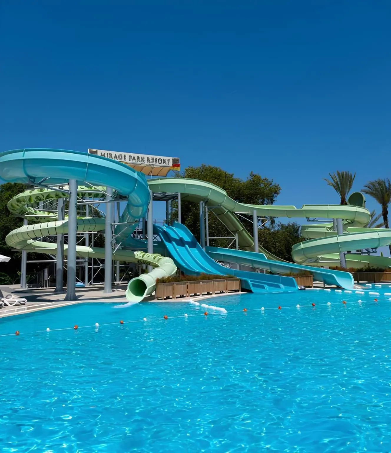 Pool view in Mirage Park Resort-Ultra All Incl.