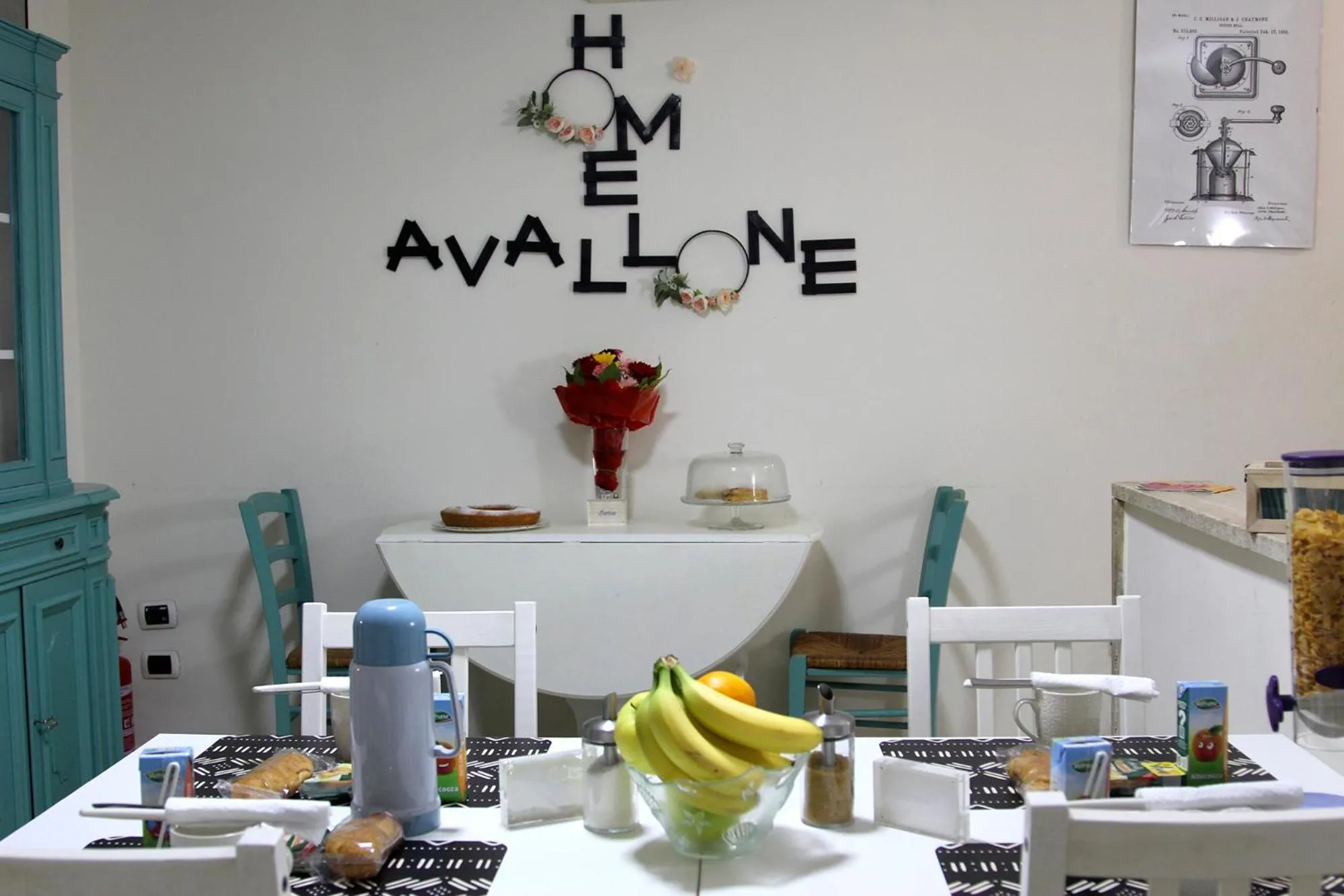 Food and drinks in Casa Avallone