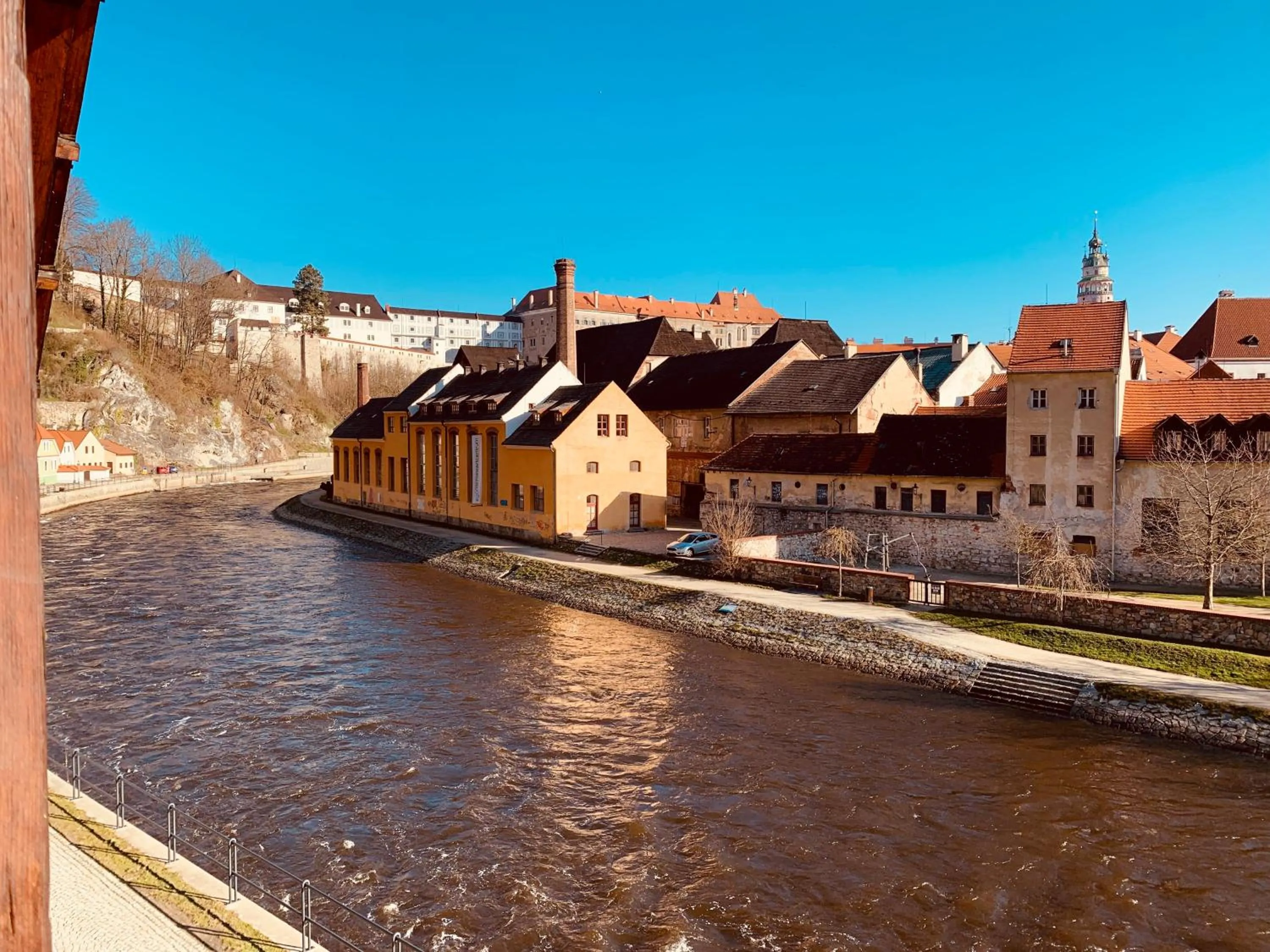 City view in Penzion Kapr