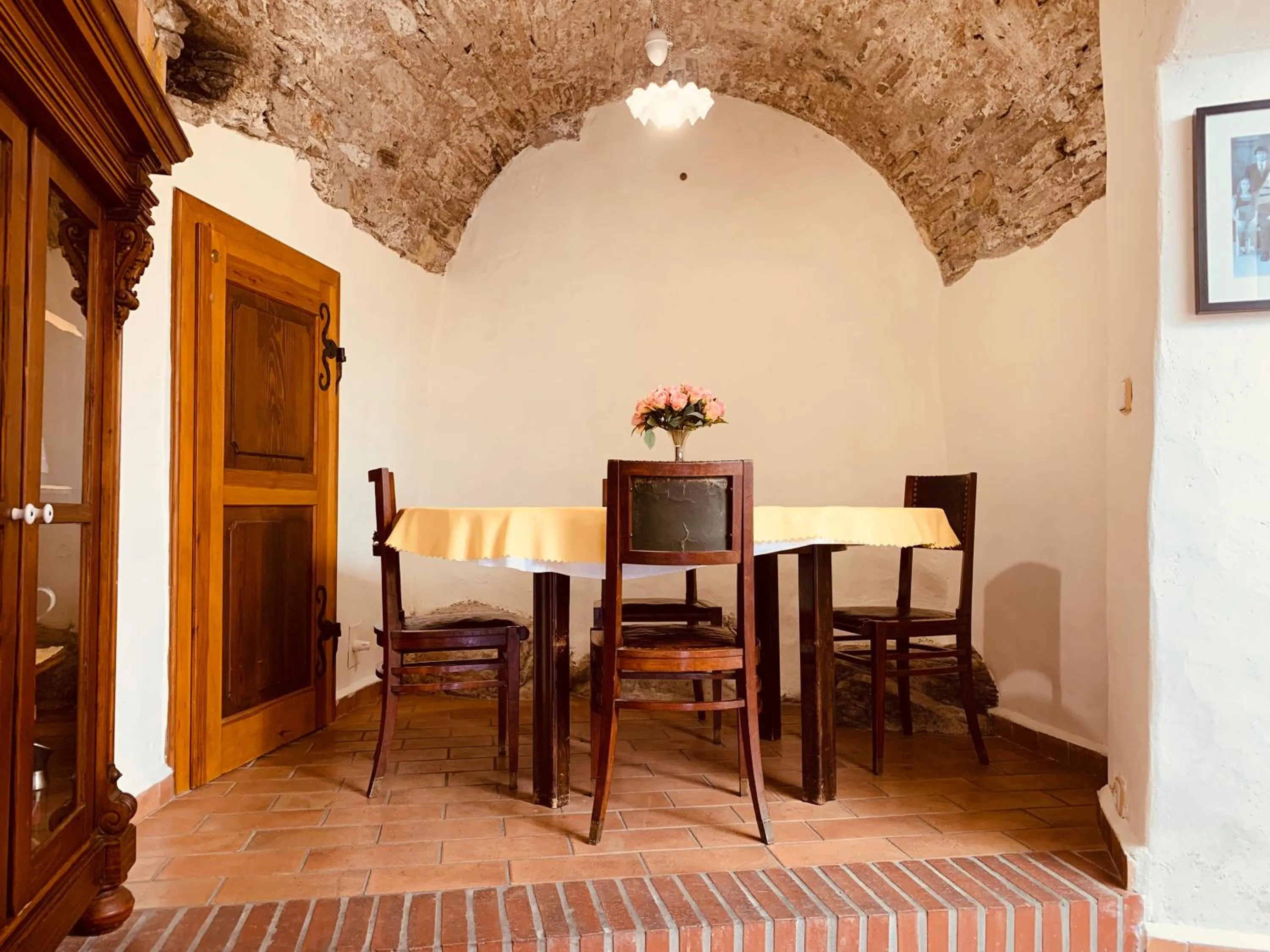 Communal kitchen in Penzion Kapr