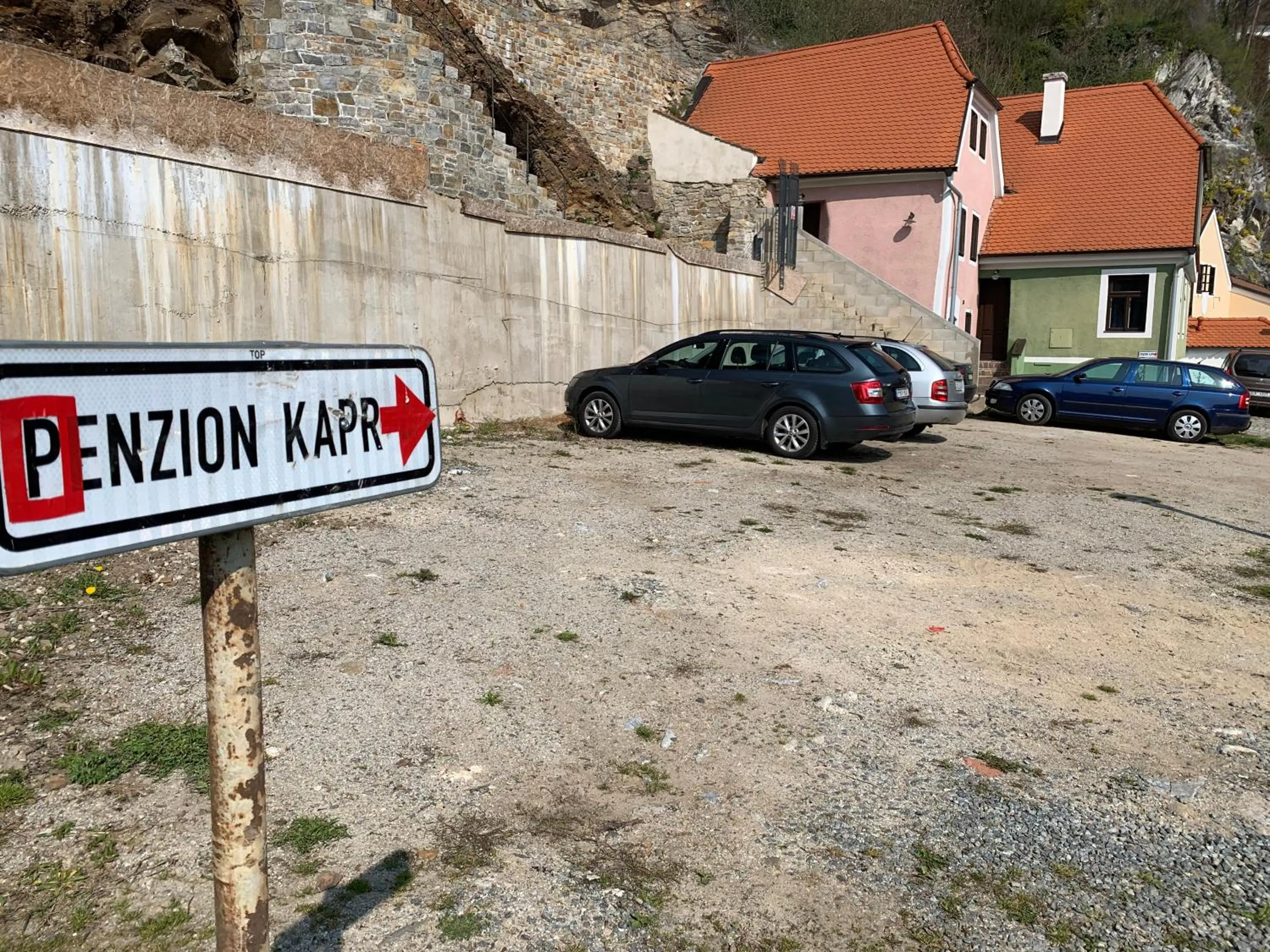 Area and facilities in Penzion Kapr