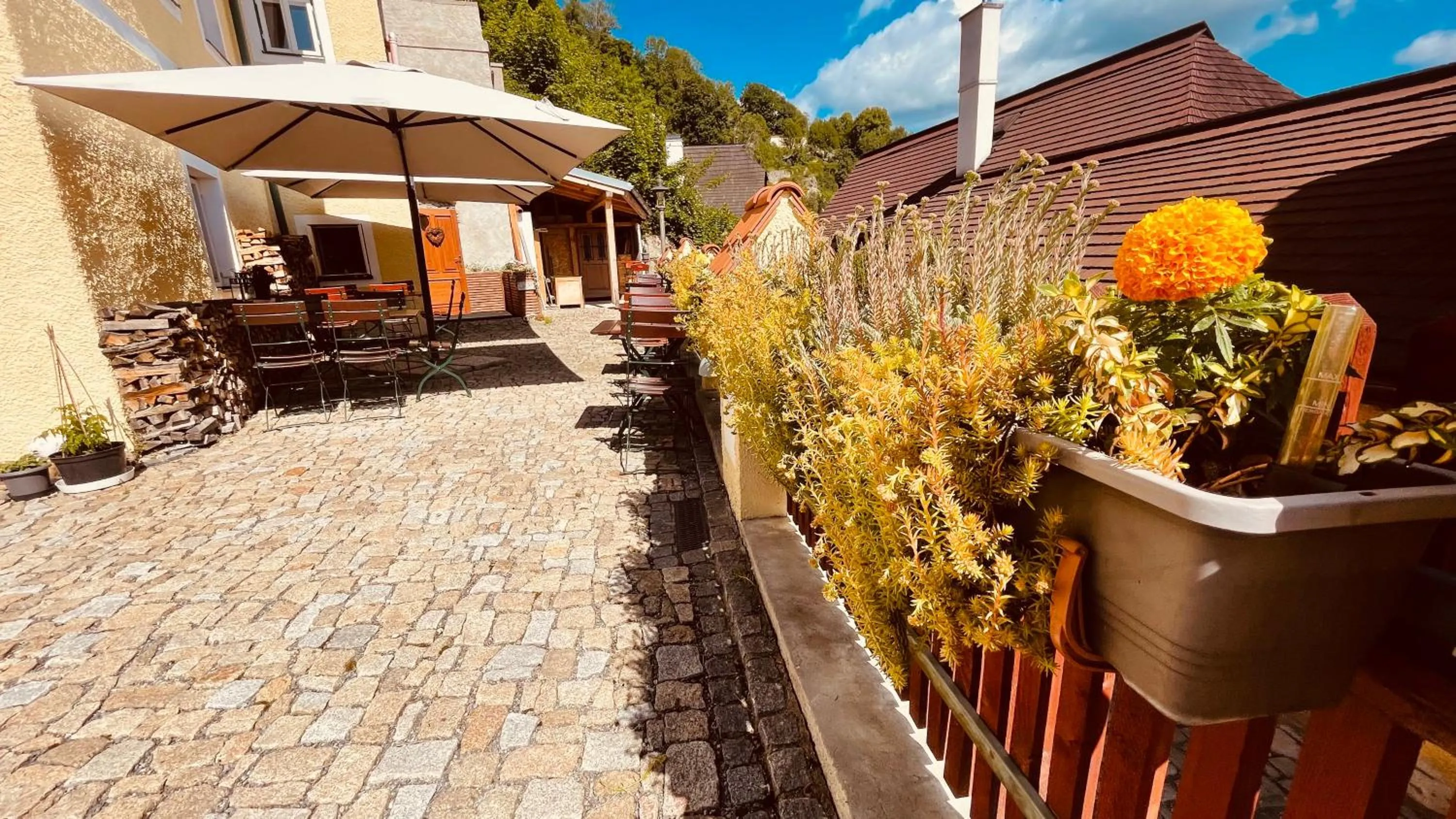 Patio in Penzion Kapr