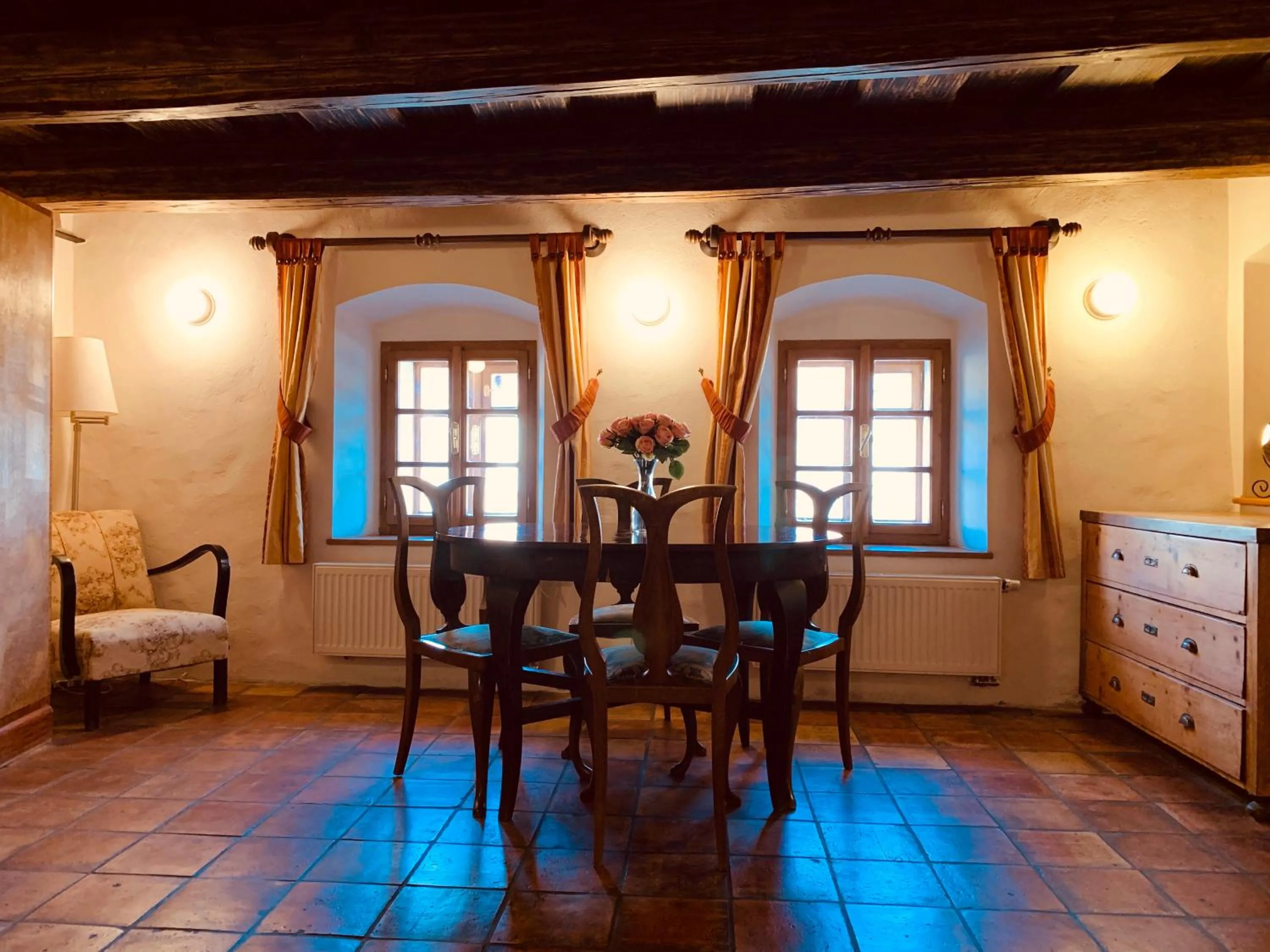 Living room in Penzion Kapr