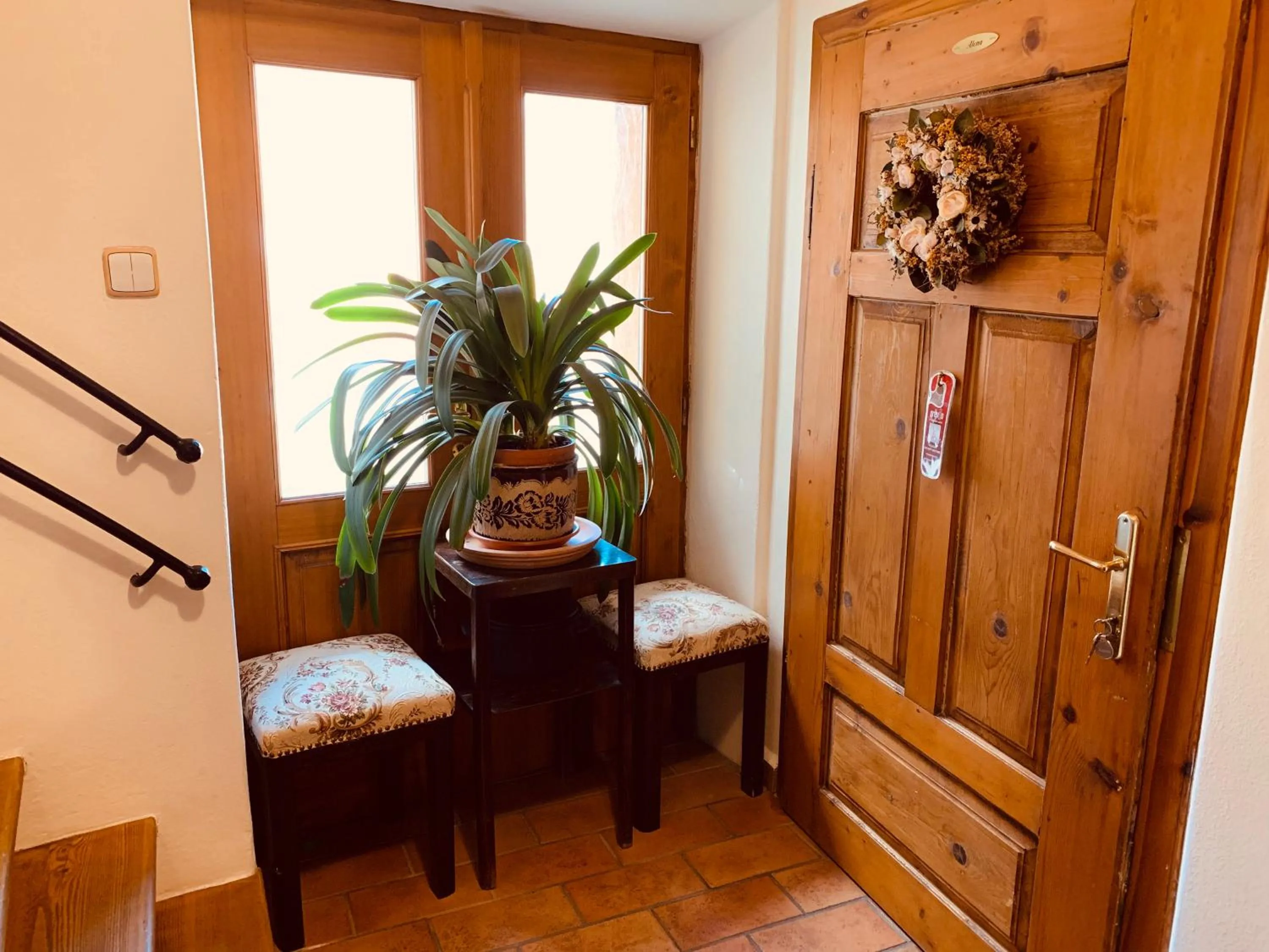 Decorative detail in Penzion Kapr