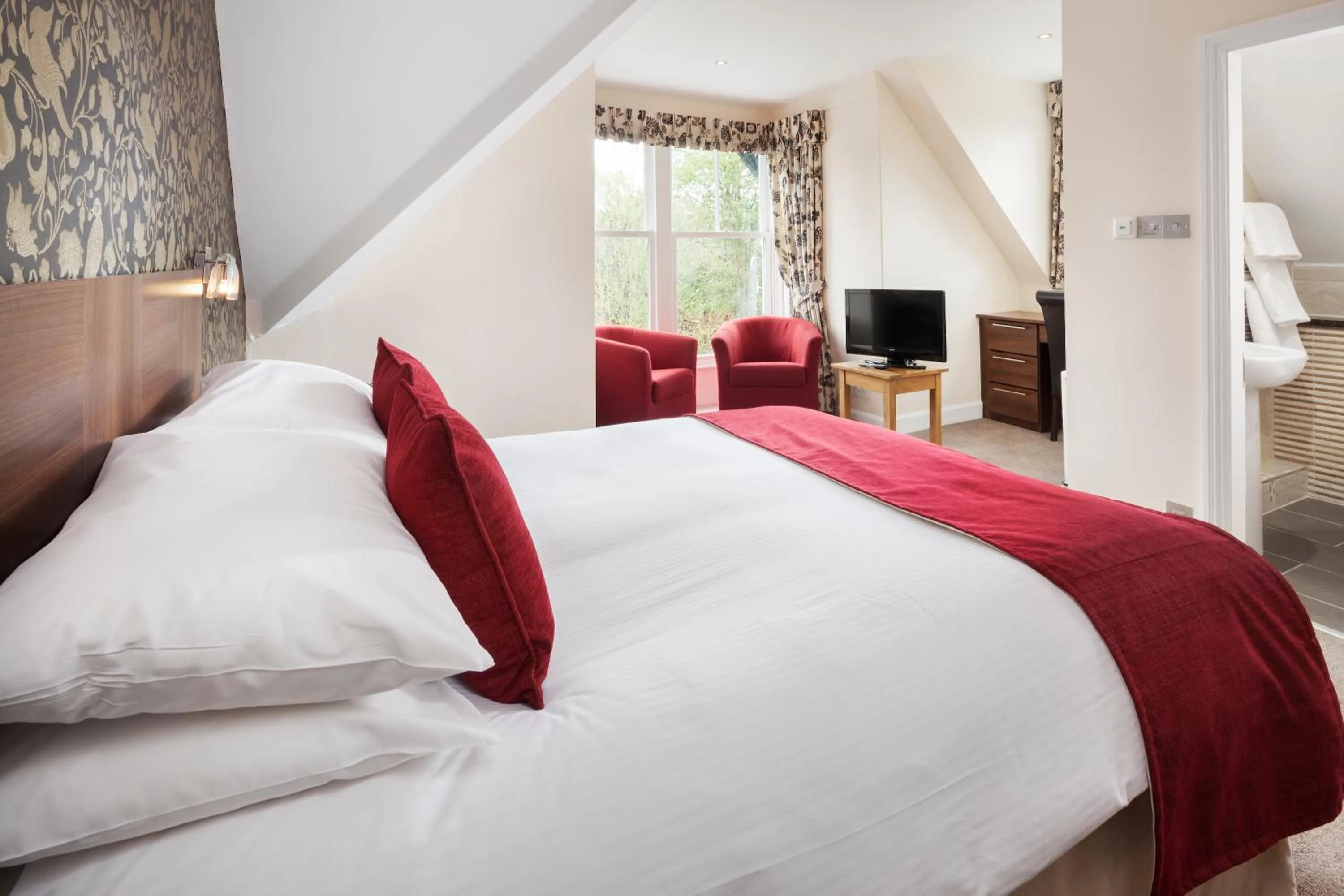 Bed in Hawksmoor Guest House