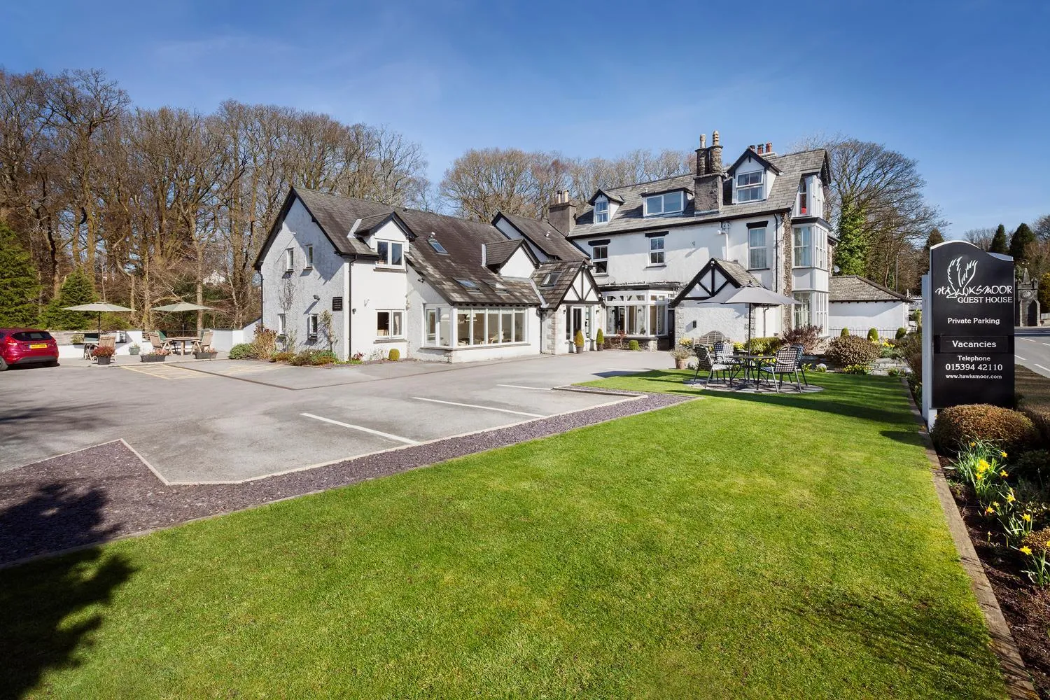 Garden in Hawksmoor Guest House