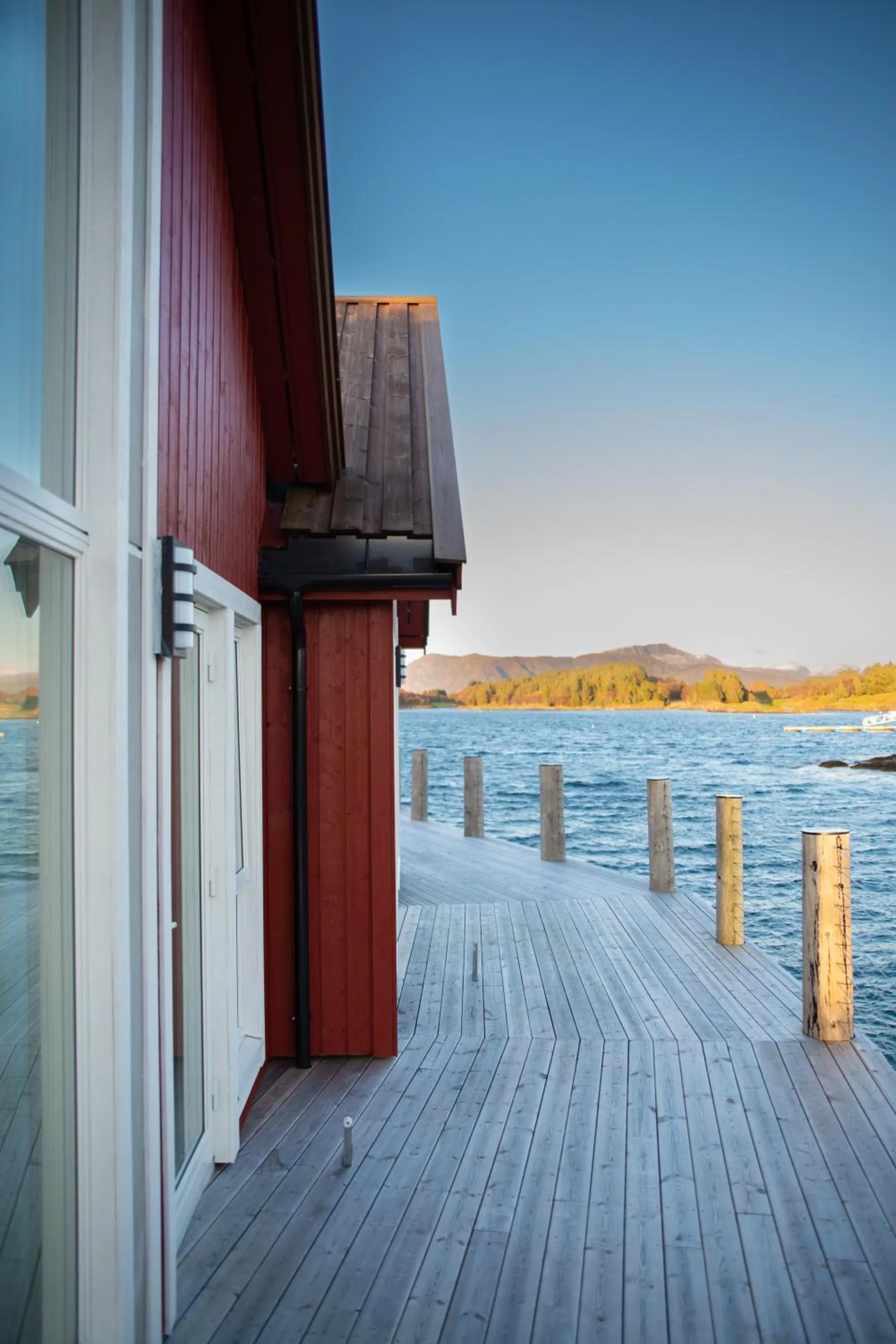 Balcony/Terrace in Norsk Havbrukssenter - Rorbuer