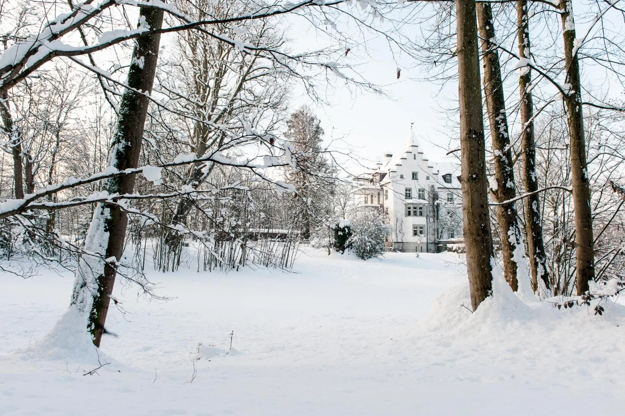 Facade/entrance in Schloss Wartegg