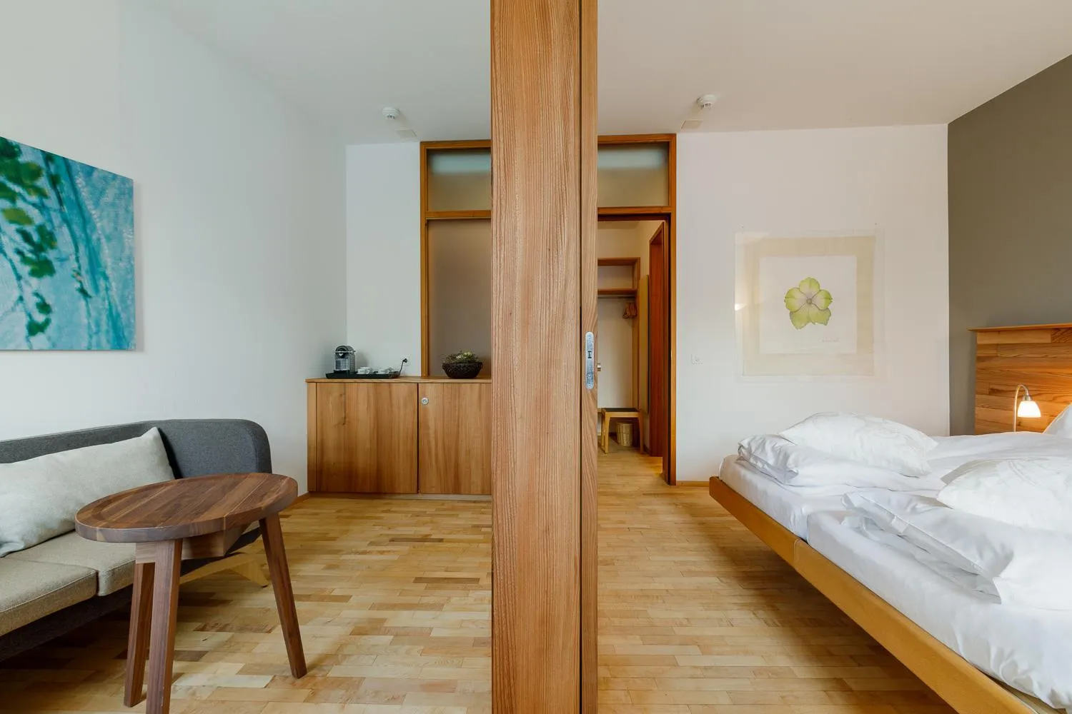 Bed in Schloss Wartegg