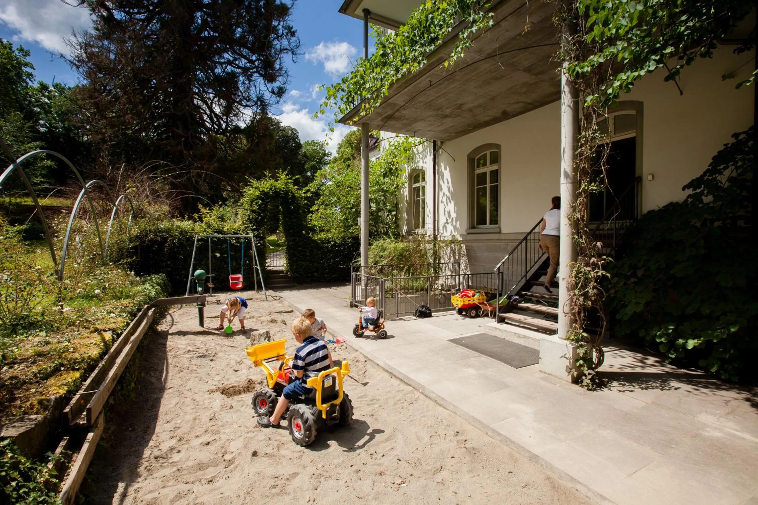 Patio in Schloss Wartegg