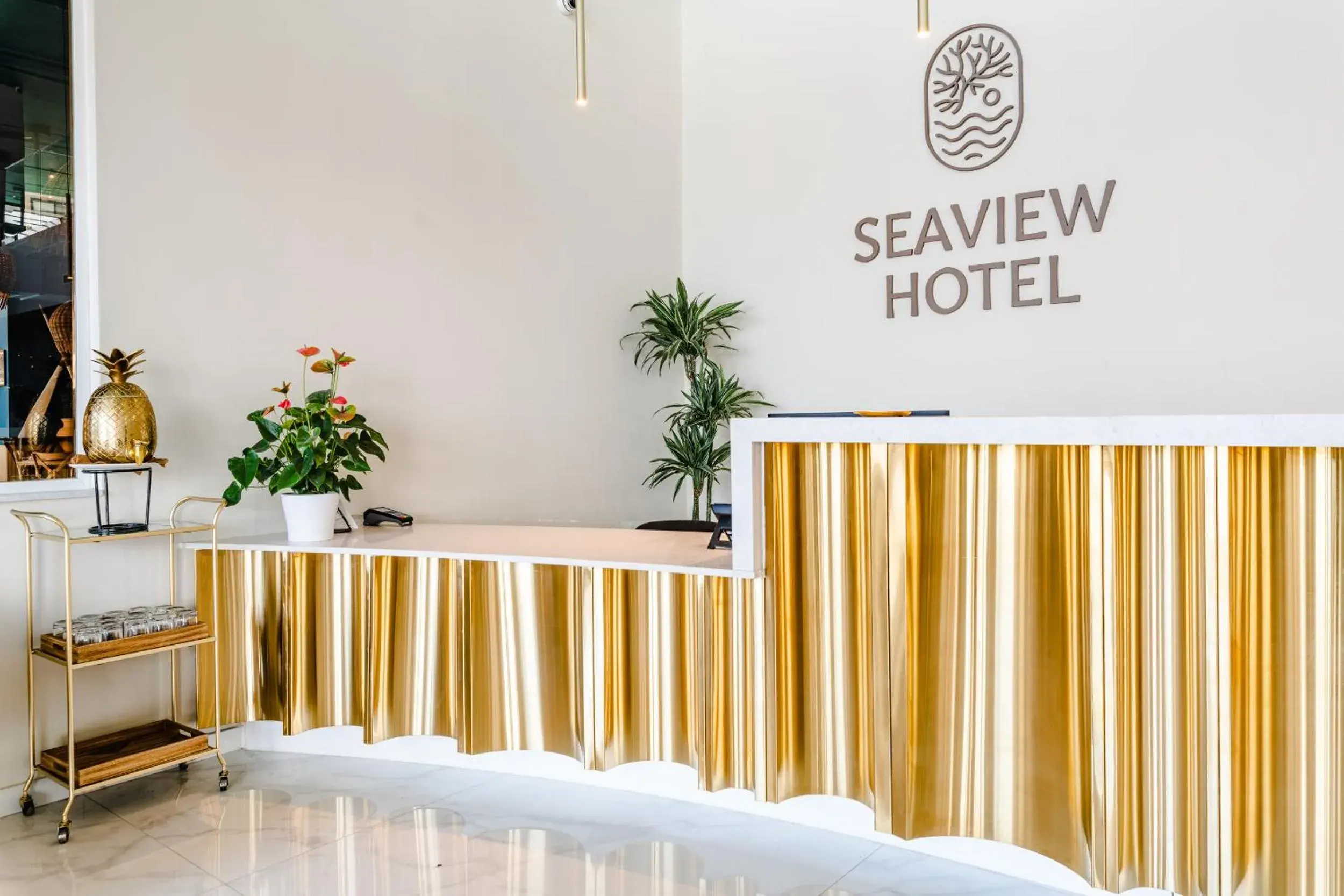 Lobby or reception in Seaview Hotel - Adults Only 16 Plus Lobby or reception in Seaview Hotel - Adults Only 16 Plus