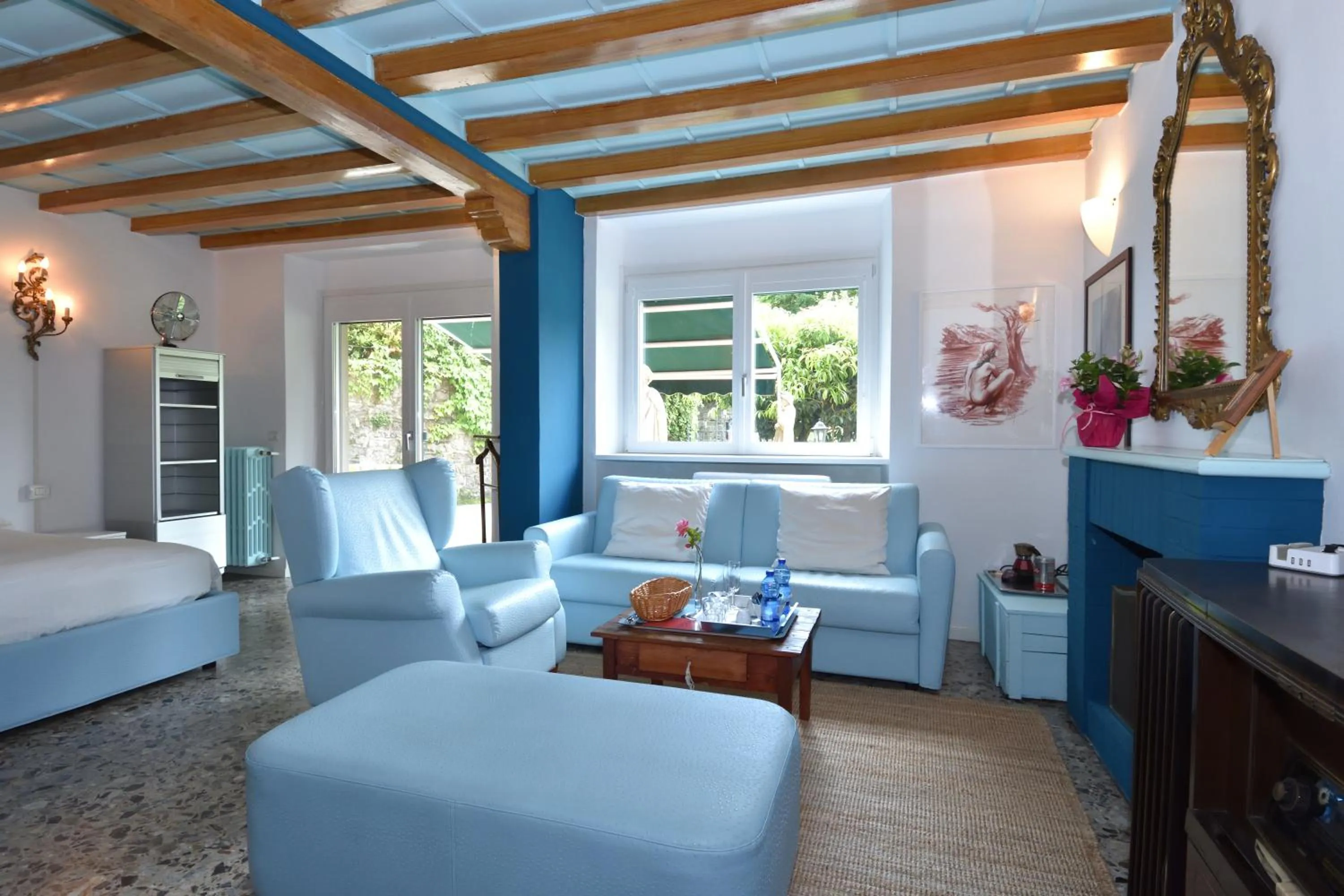 Living room in Bellagio Bed & Breakfast