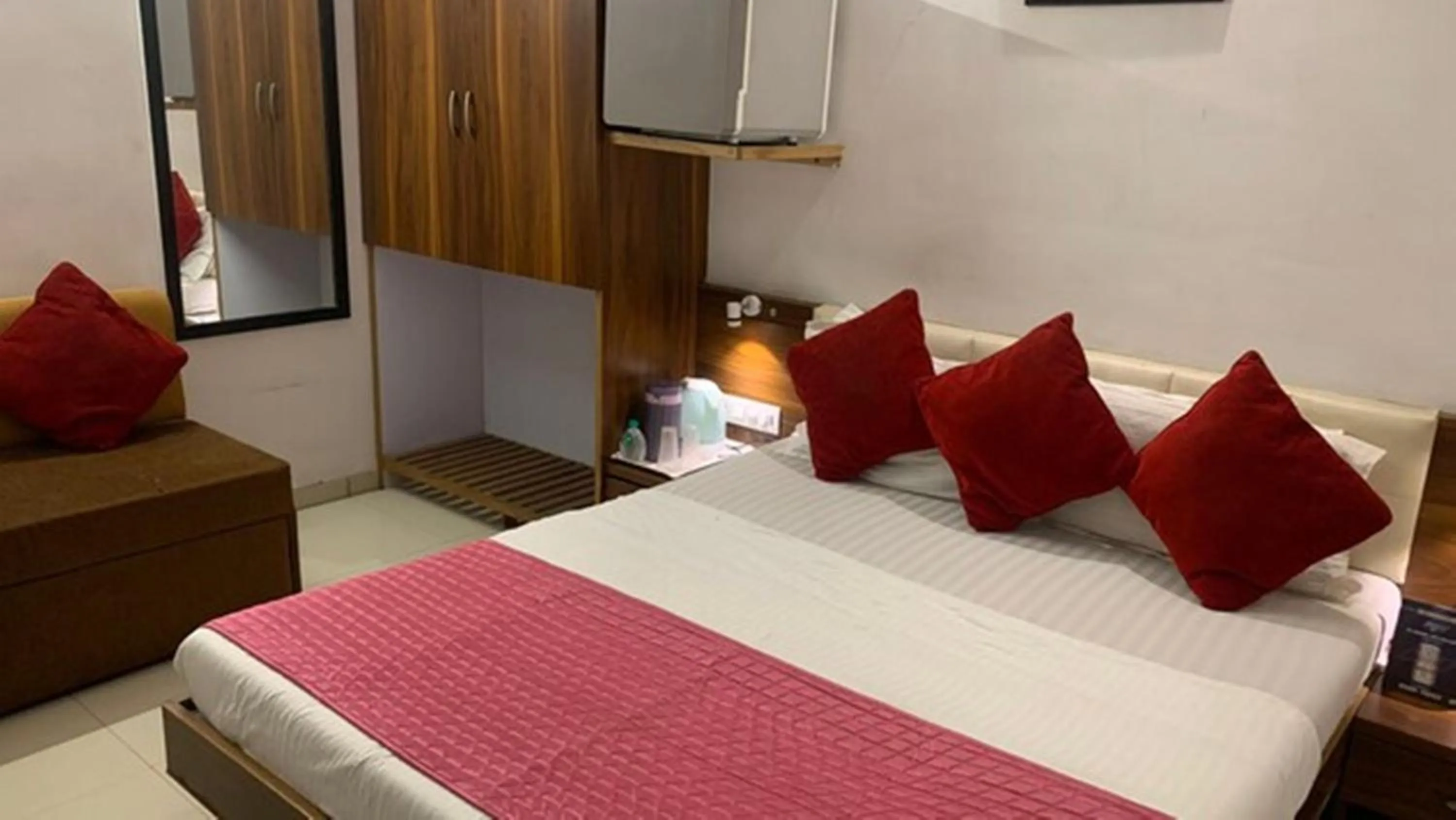 Bed in Hotel Chatako