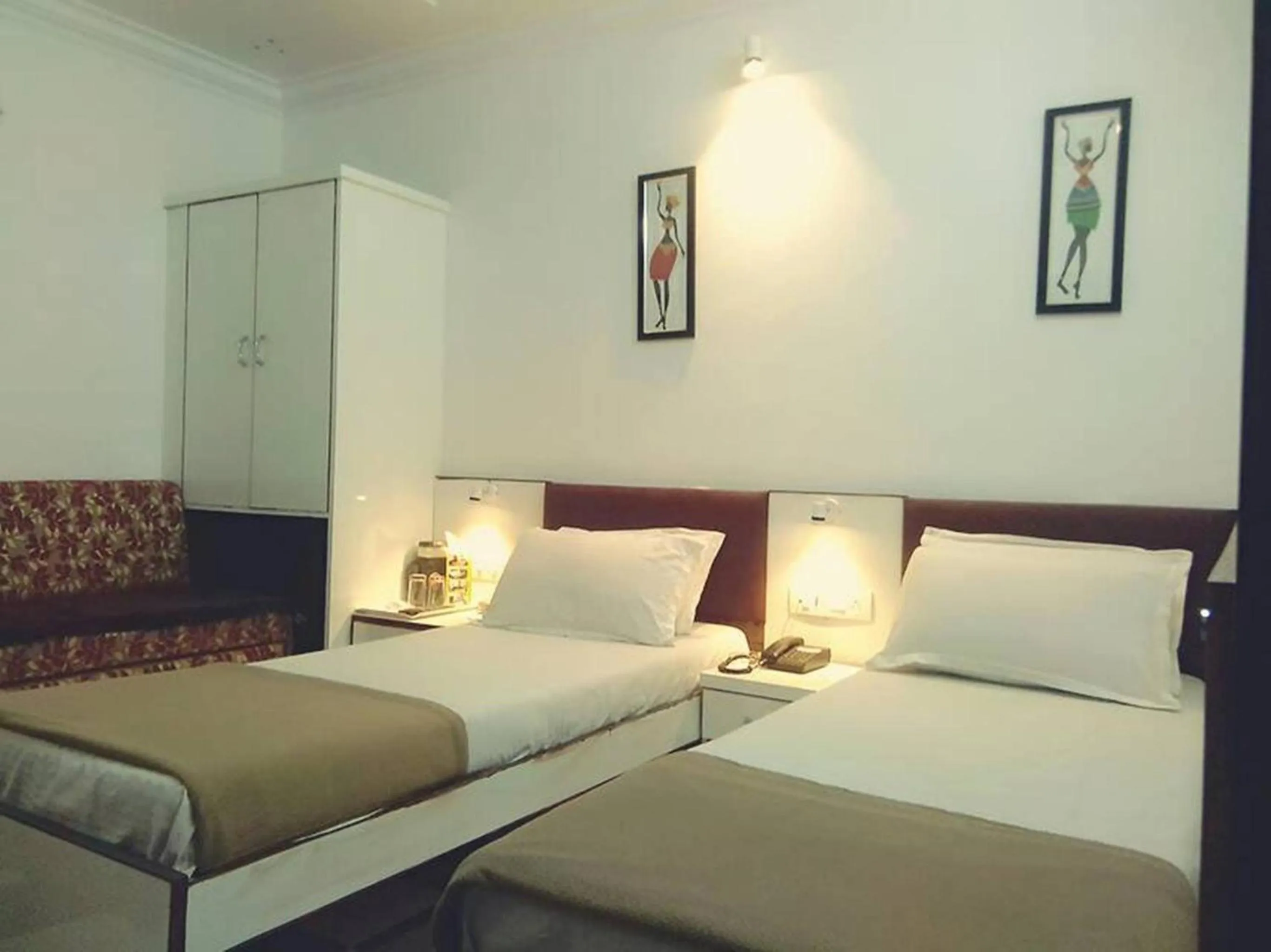 Bed in Hotel Chatako