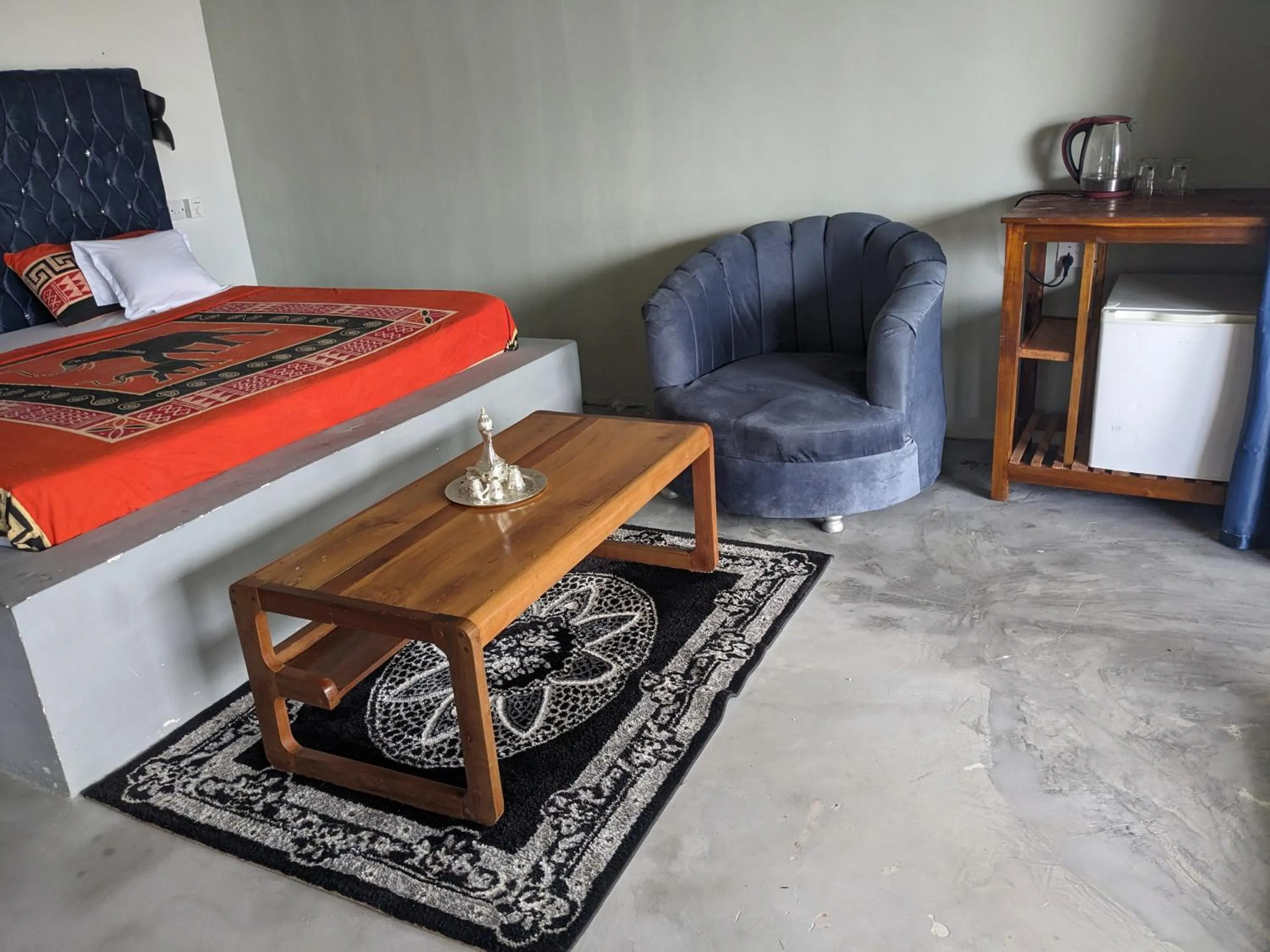 Living room in Kivulini Lodge and Restaurant