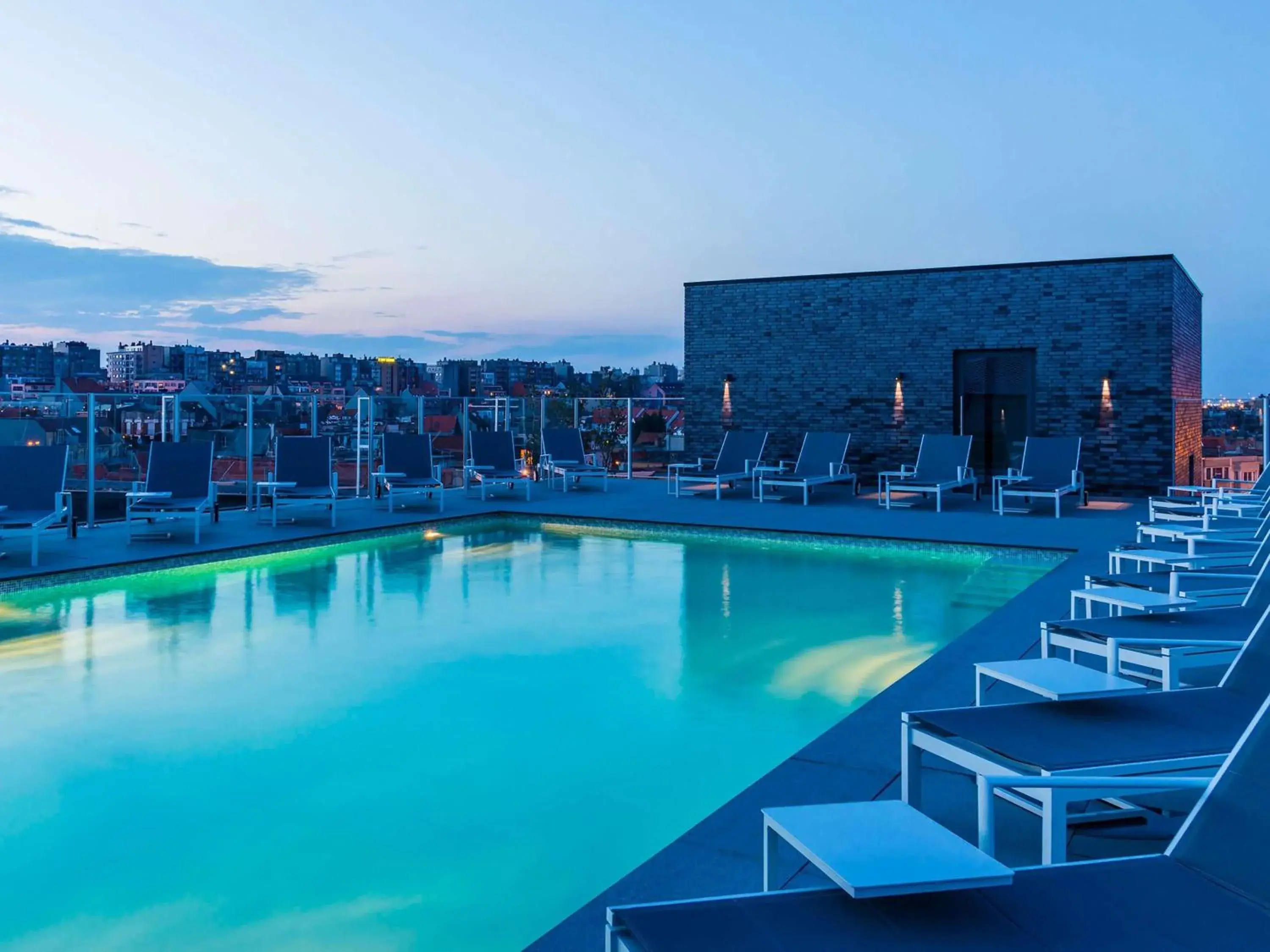 Pool view in ibis budget Blankenberge Pool view in ibis budget Blankenberge