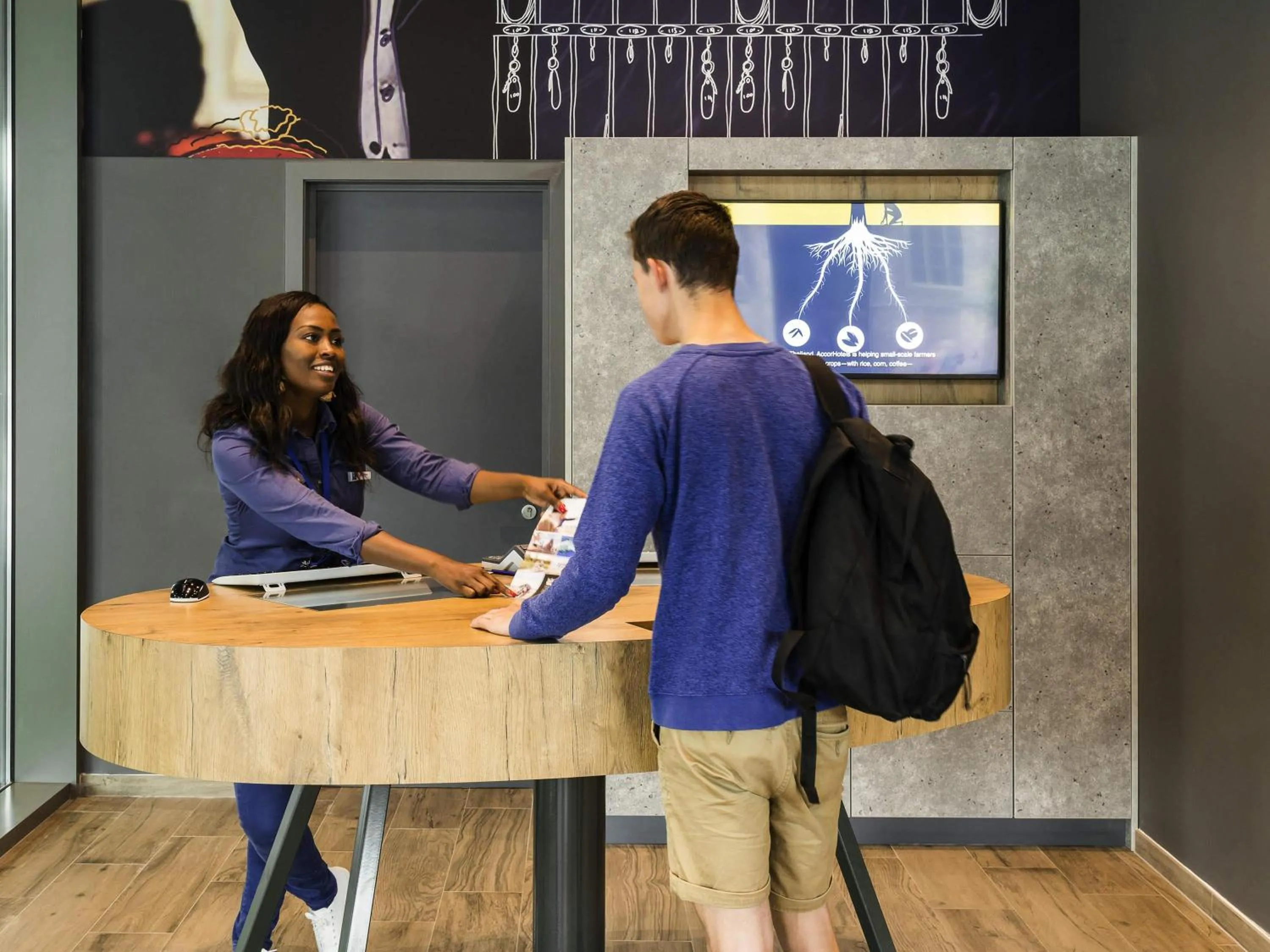 Property building in ibis budget Blankenberge