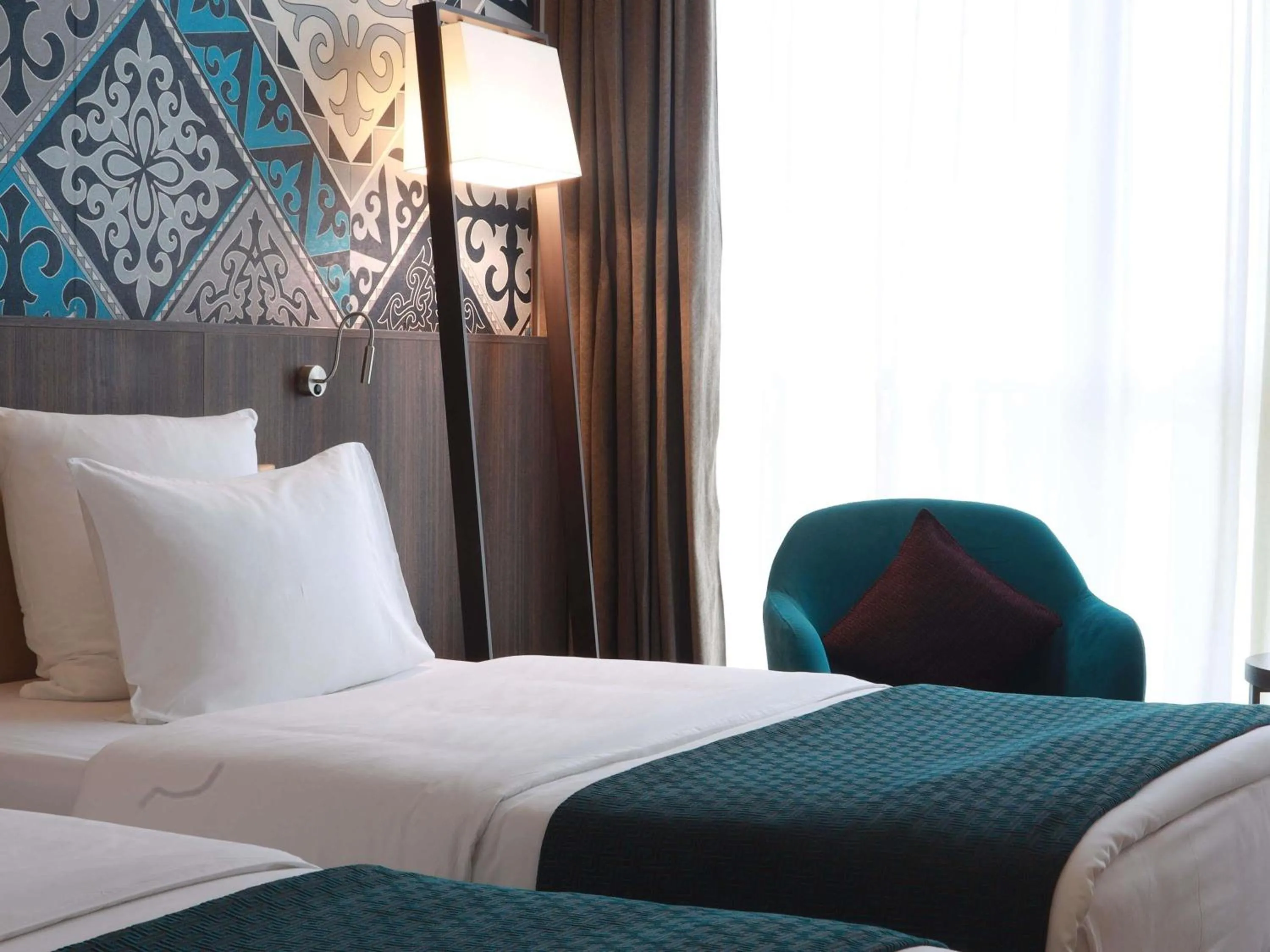 Bedroom, Bed in Mercure Almaty City Center