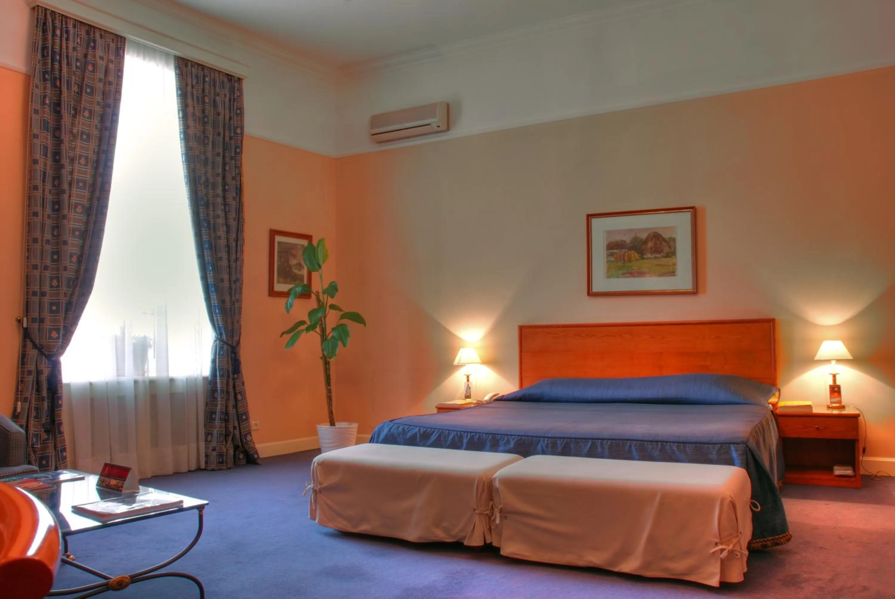 Bed in Grand Hotel Ukraine