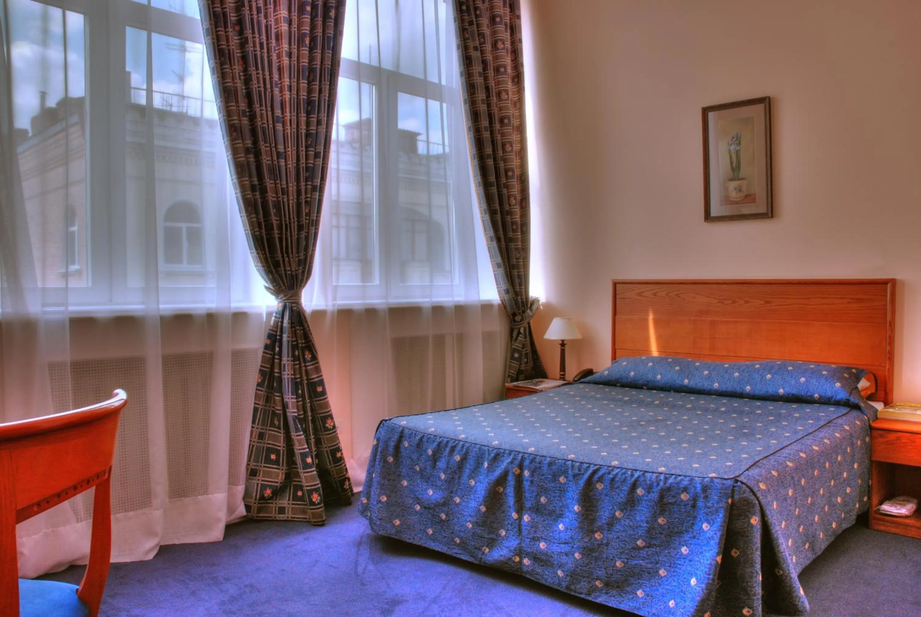 Bed in Grand Hotel Ukraine