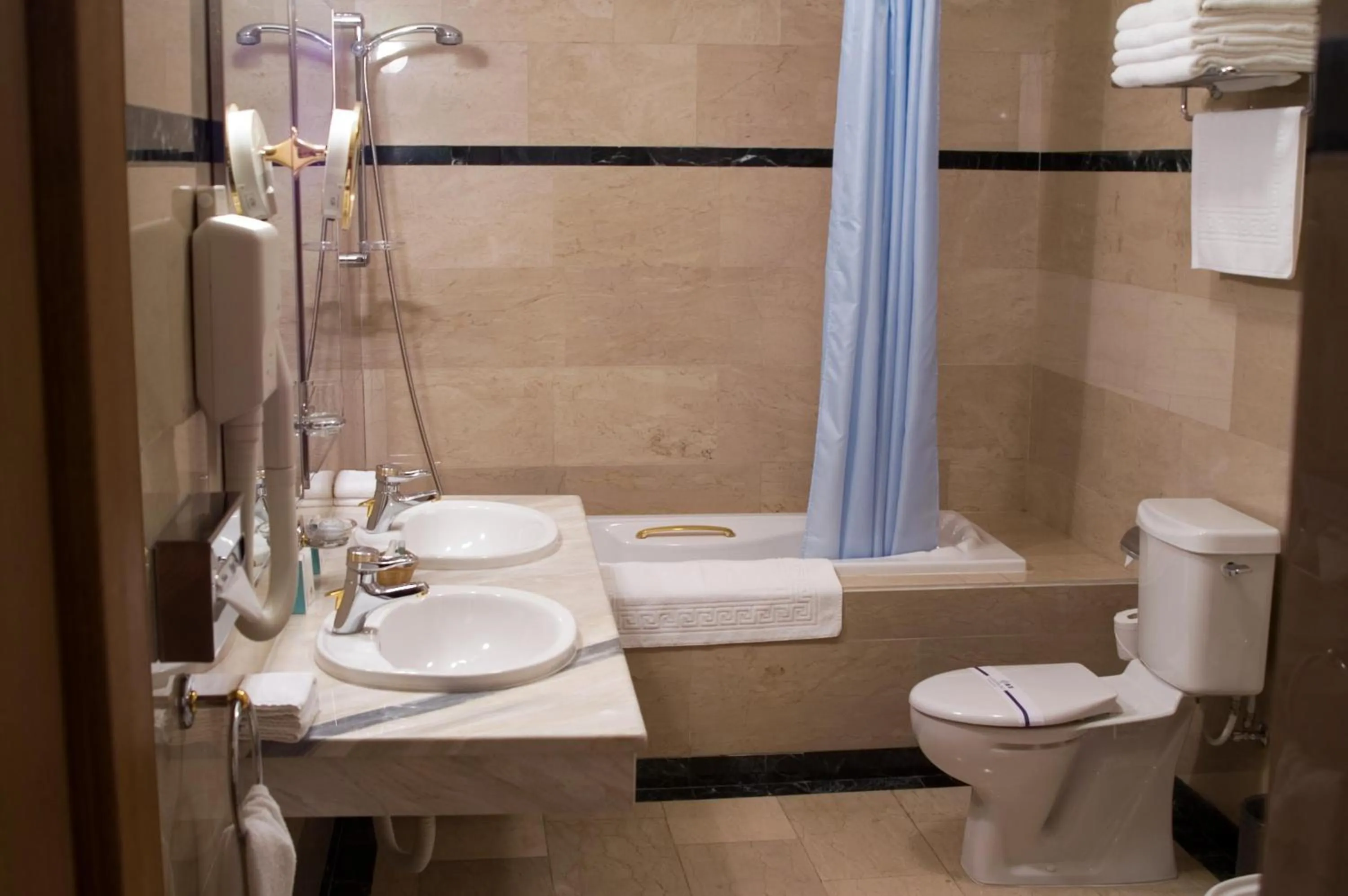 Bathroom in Grand Hotel Ukraine