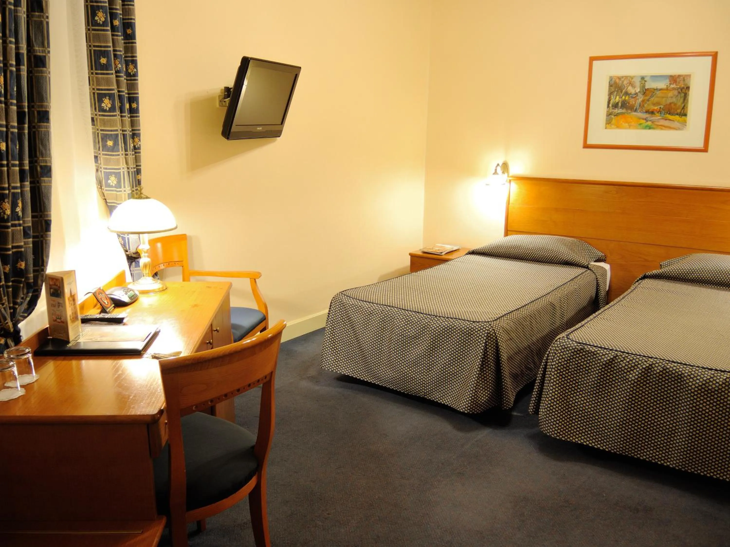 Bed in Grand Hotel Ukraine