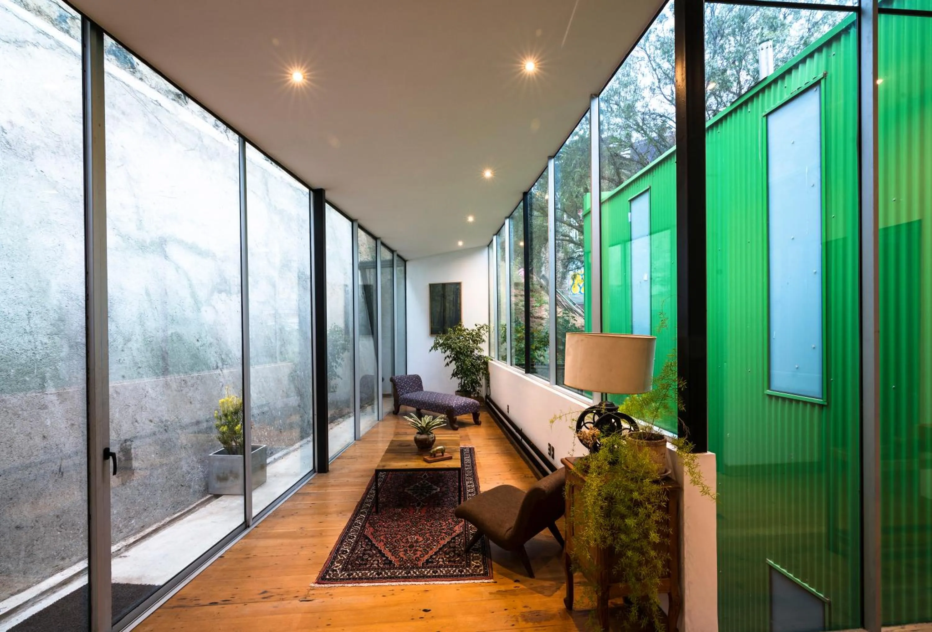 Seating area in Fauna Hotel