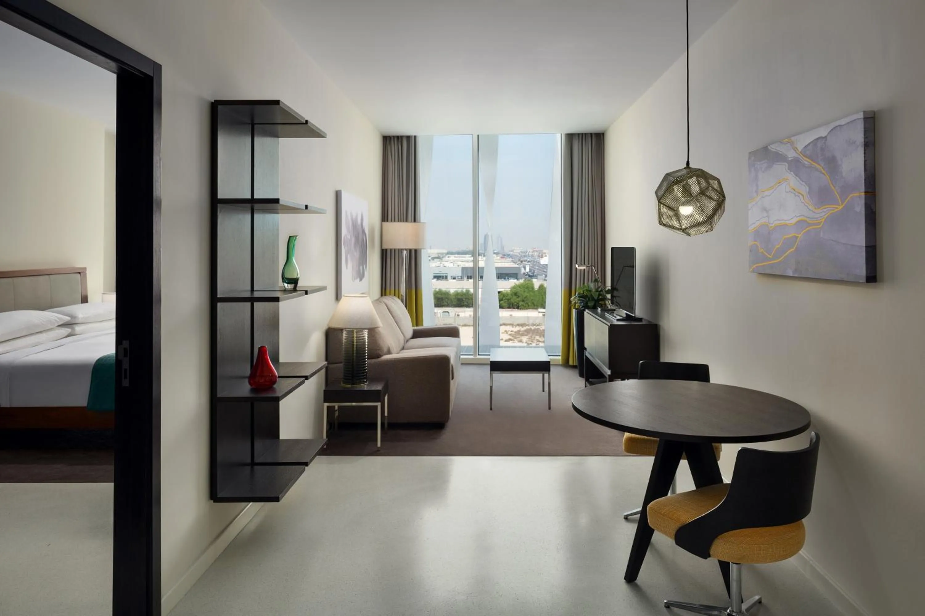 Photo of the whole room, Bed in Staybridge Suites Al Khobar by IHG