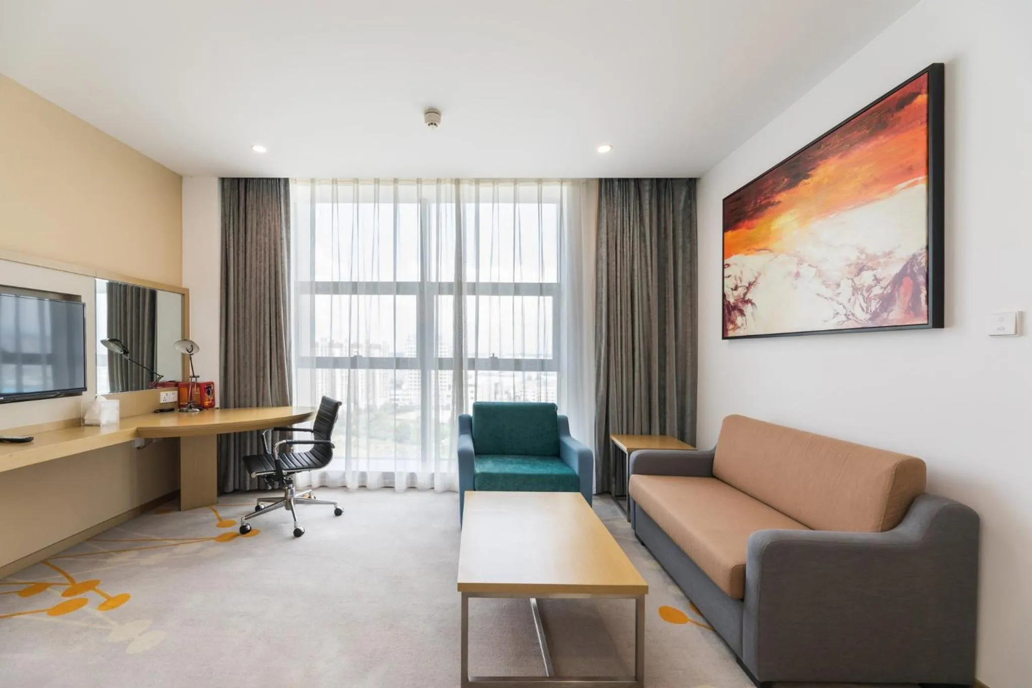 Photo of the whole room in Holiday Inn Express - Liuyang Development Zone by IHG Changsha Huanghua Airport