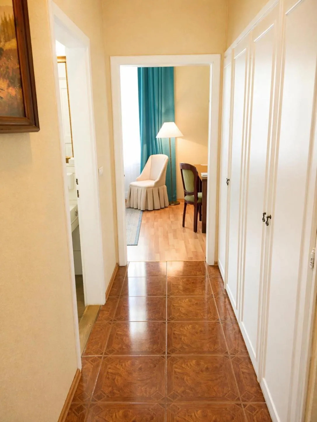 Photo of the whole room, Bed in Batthyány Kastélyszálló