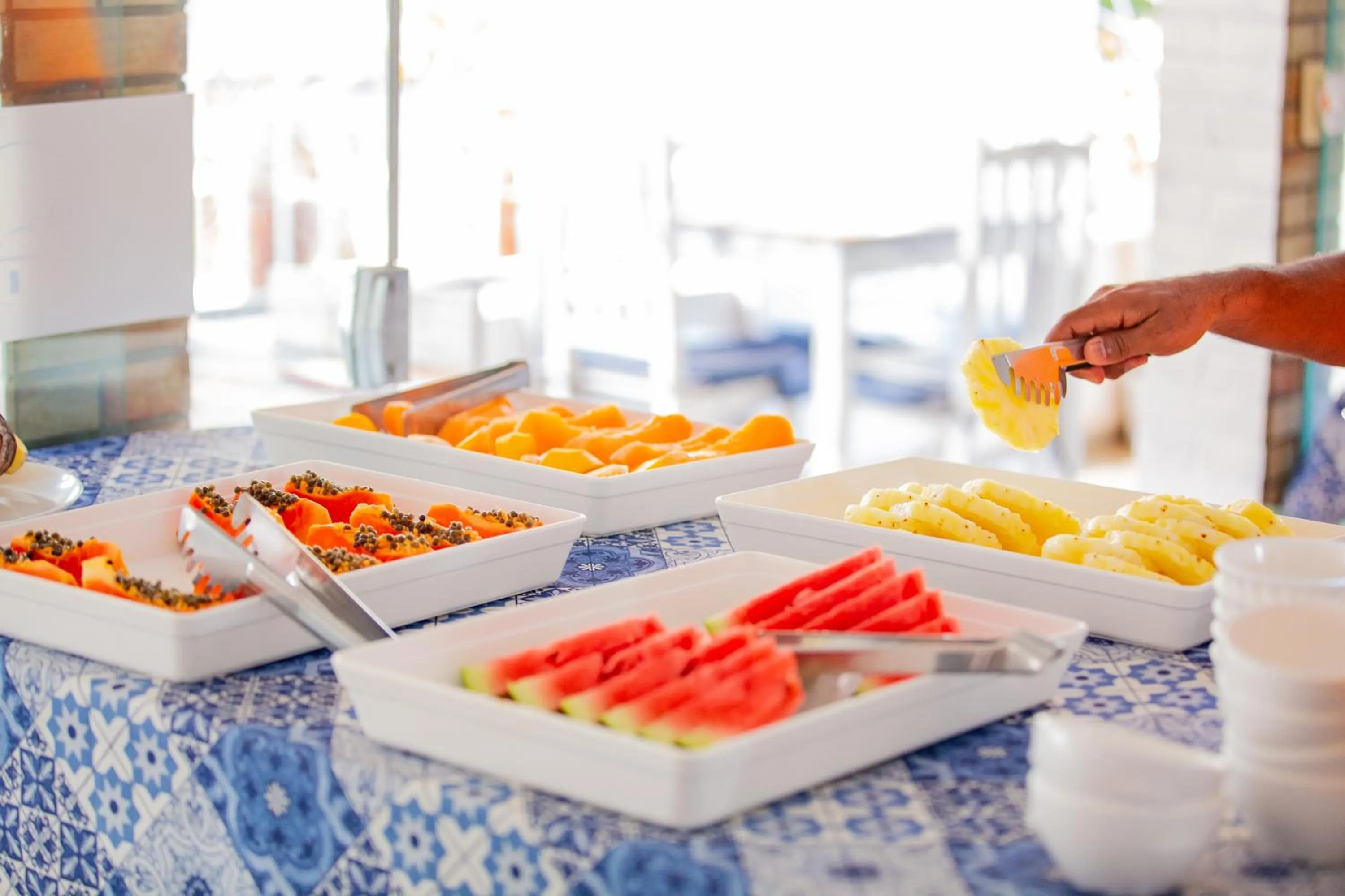 Breakfast in Pousada Mediterrânea
