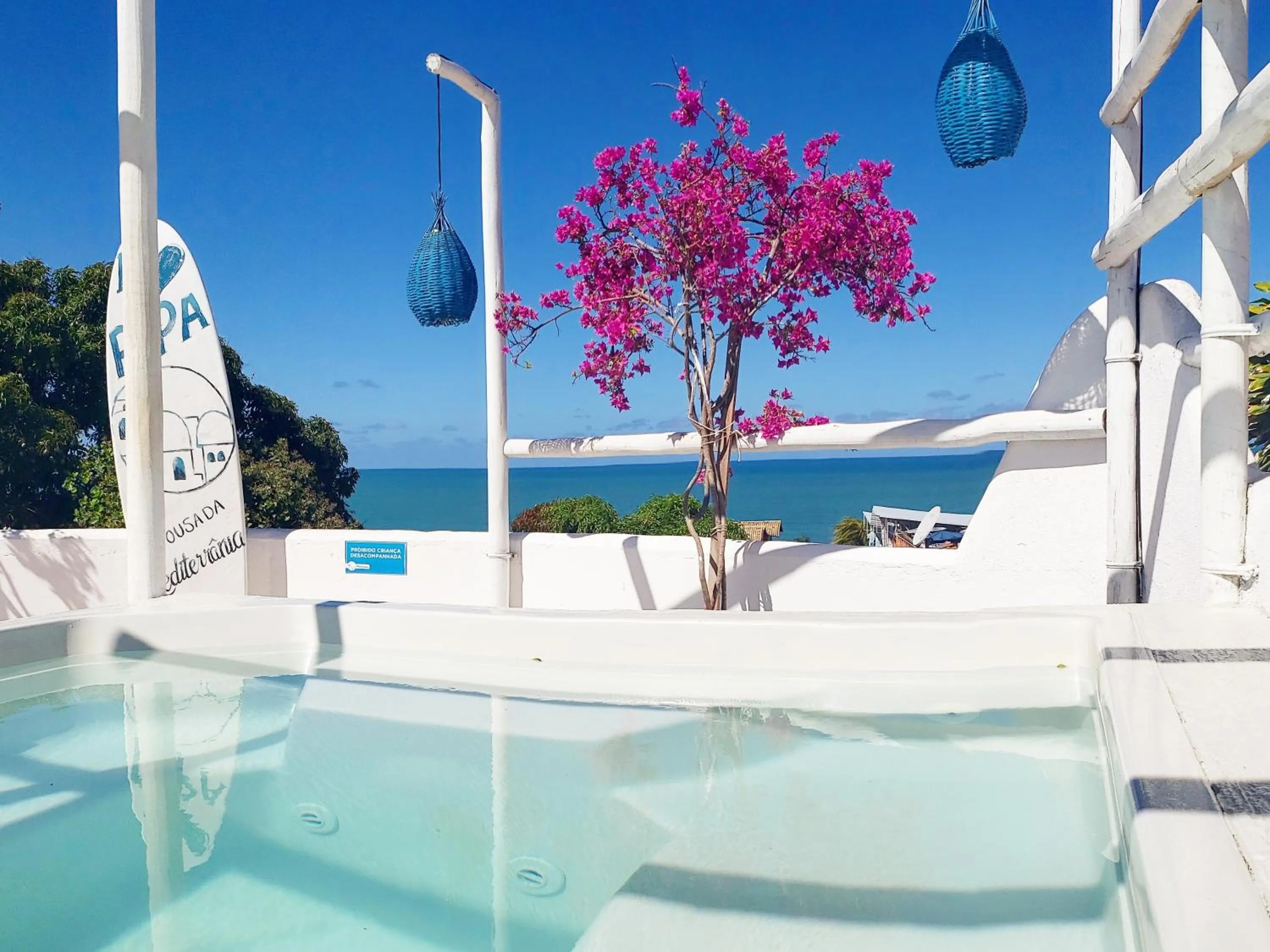 Patio in Pousada Mediterrânea