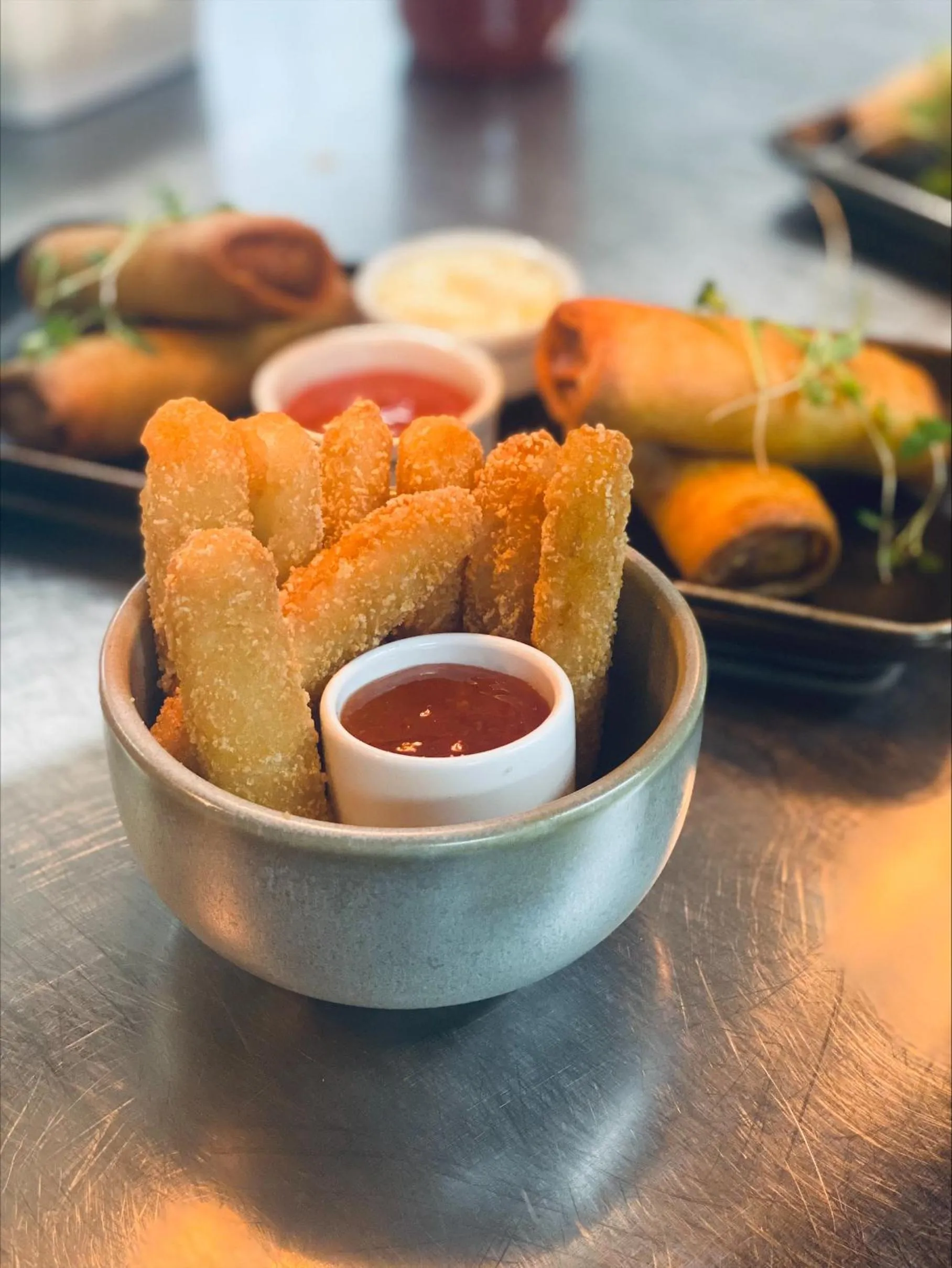 Food close-up in The Tontine Hotel