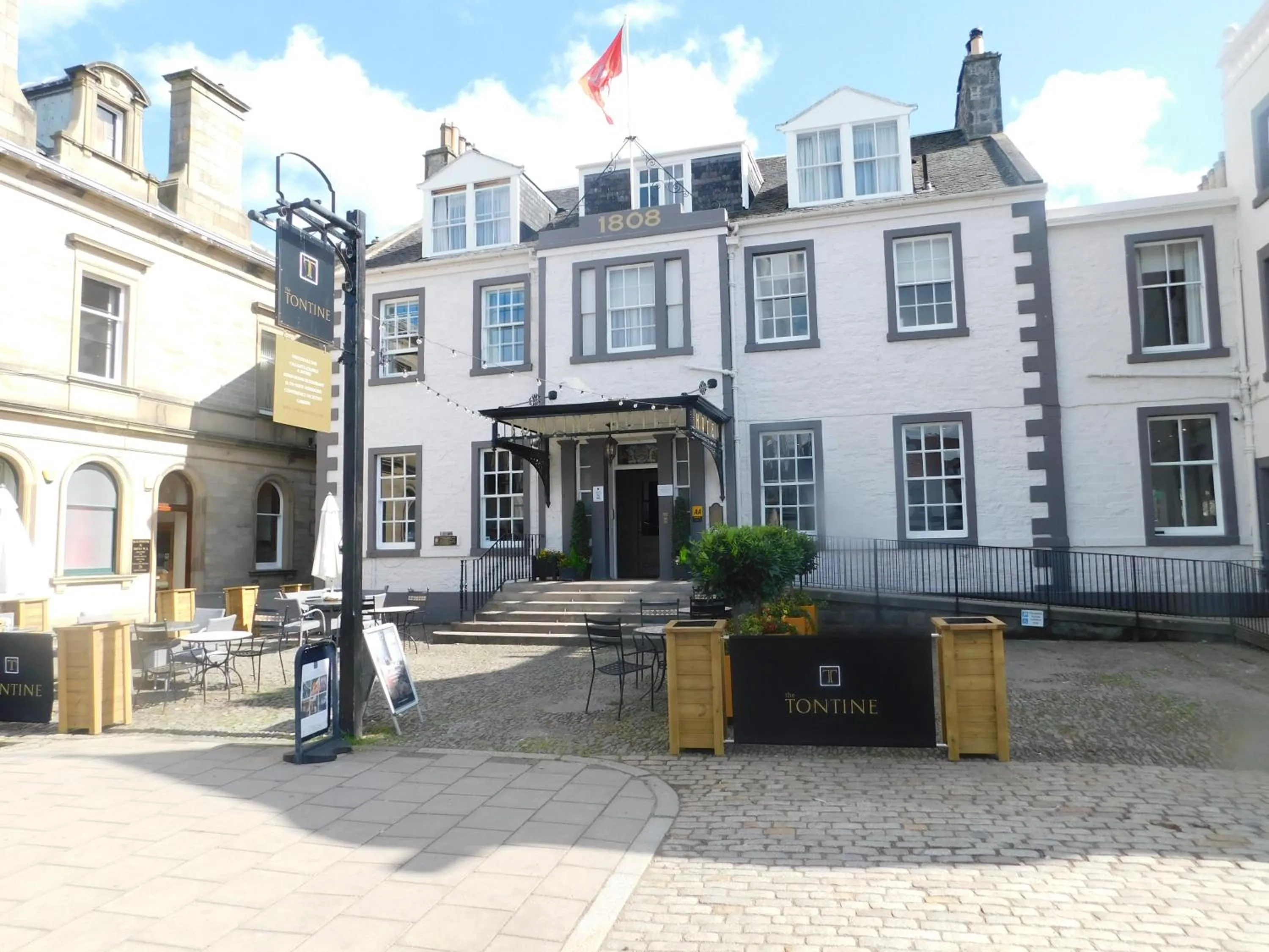 Property building in The Tontine Hotel