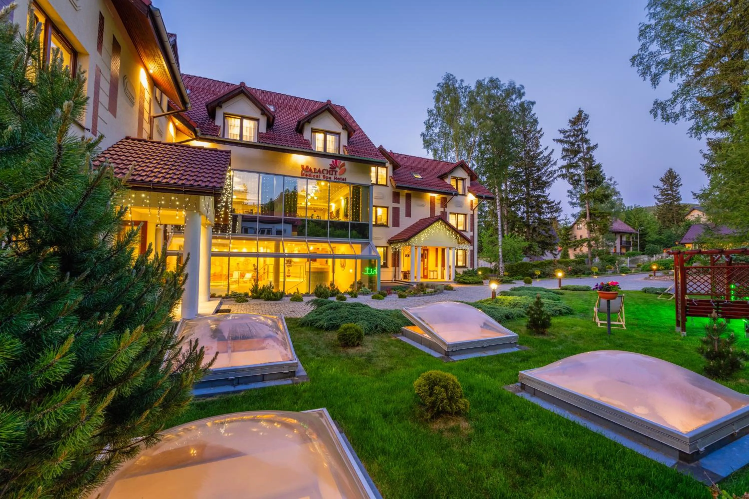 Garden in Malachit Karpacz SPA Hotel