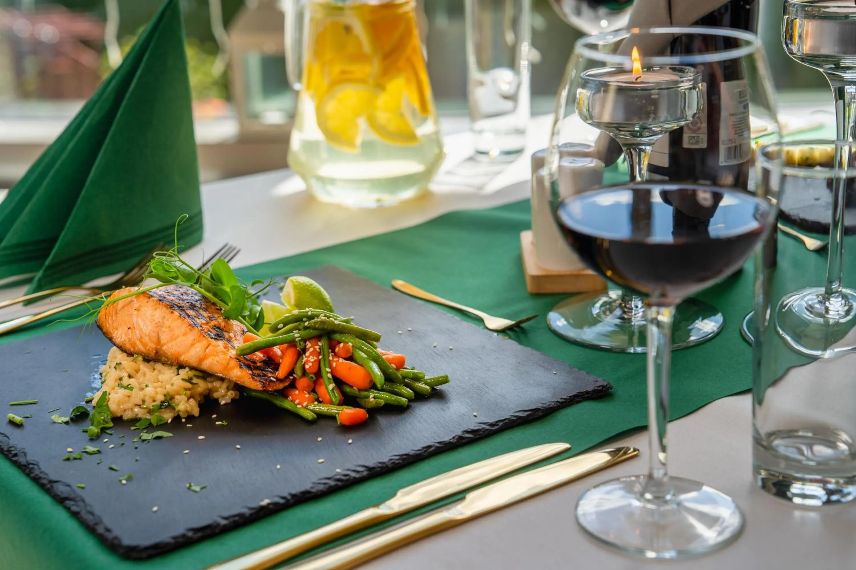 Food close-up in Malachit Karpacz SPA Hotel